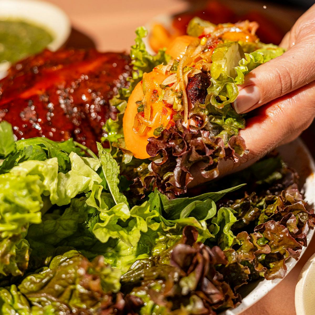 Smoked Pork Shoulder Bo Ssam Dinner for 4 by Loro Asian Smokehouse & Bar - Alternate image 3