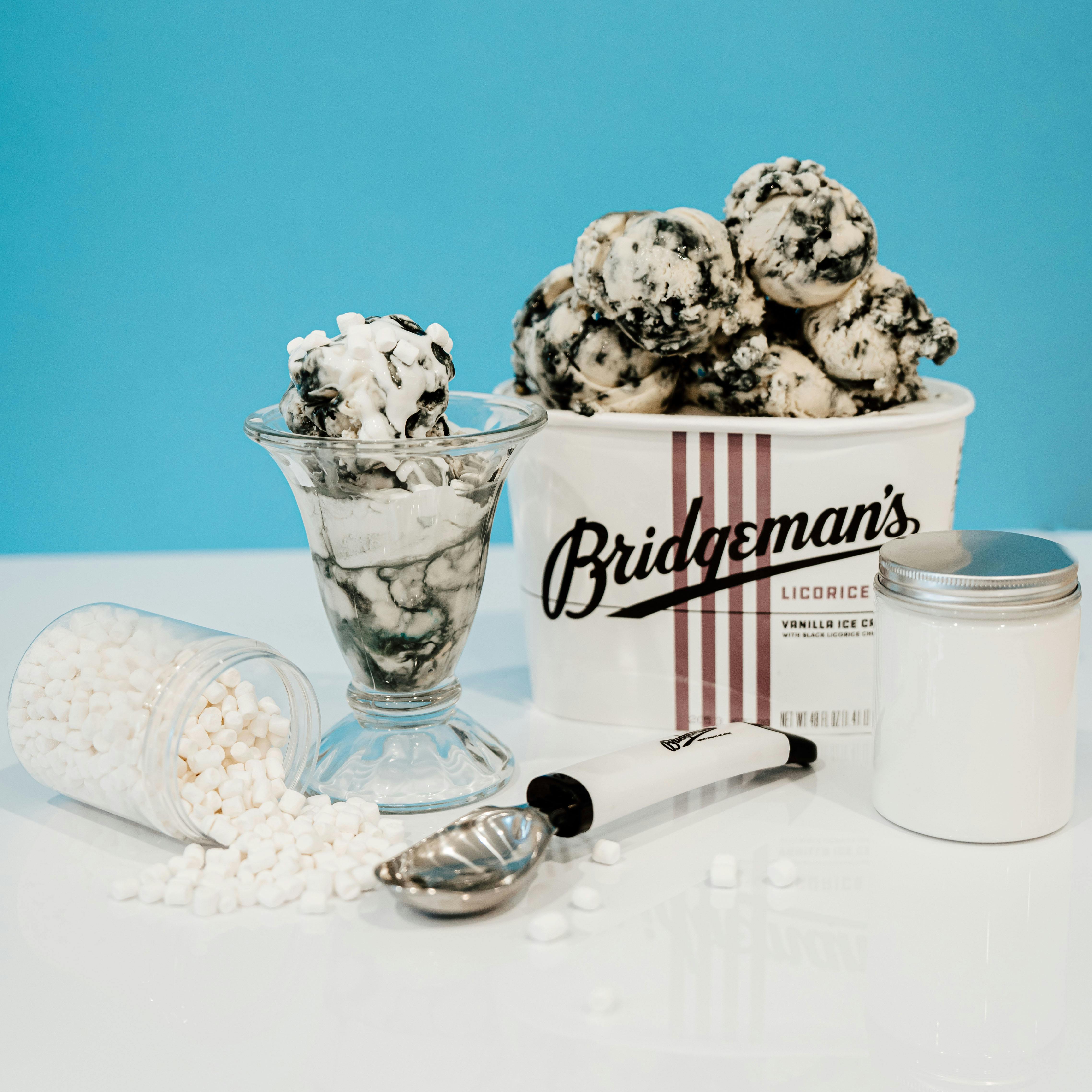 "Gray Duck" Licorice Sundae Kit by Bridgeman's Ice Cream