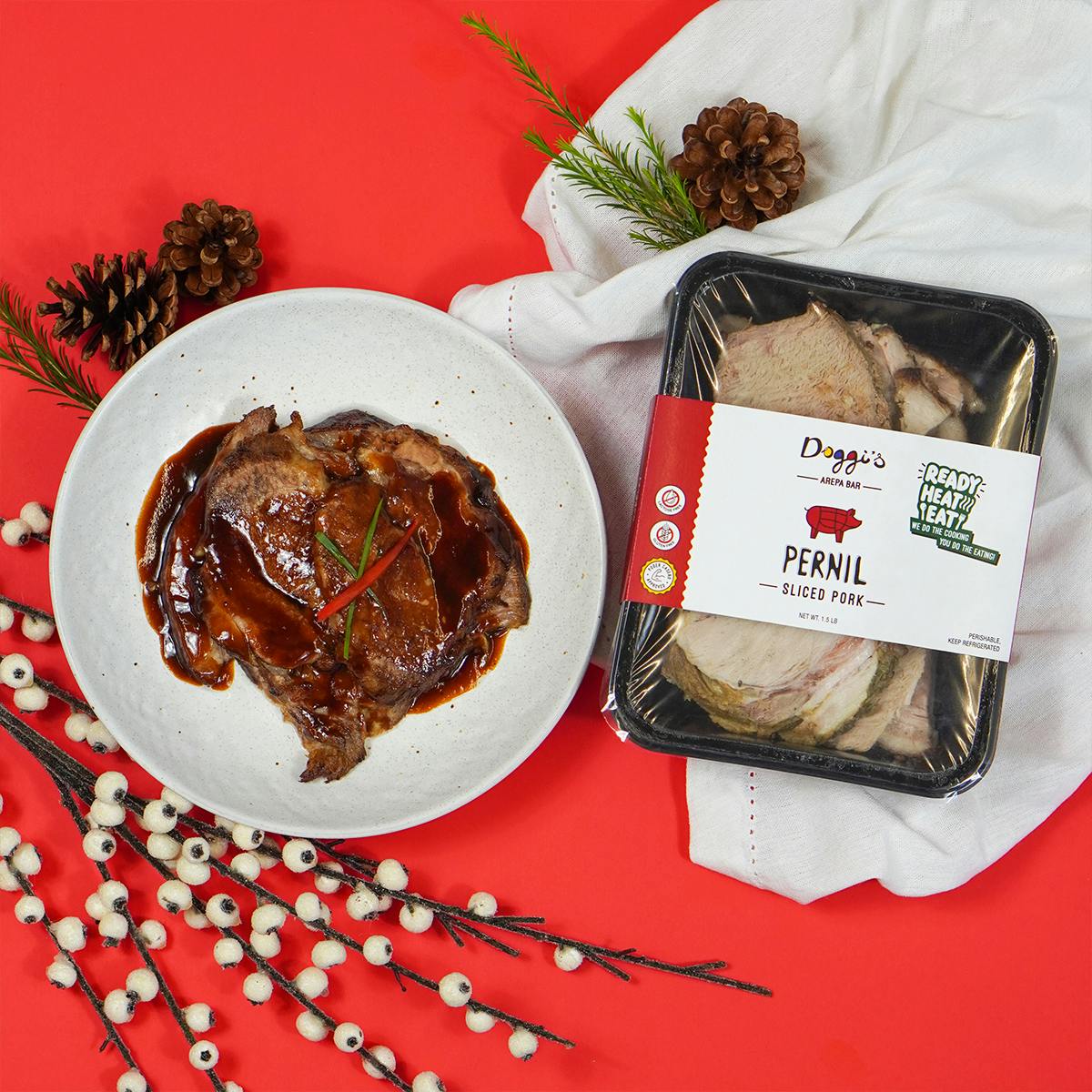 Sliced Pork - 3 lbs by Doggi's Arepa Bar