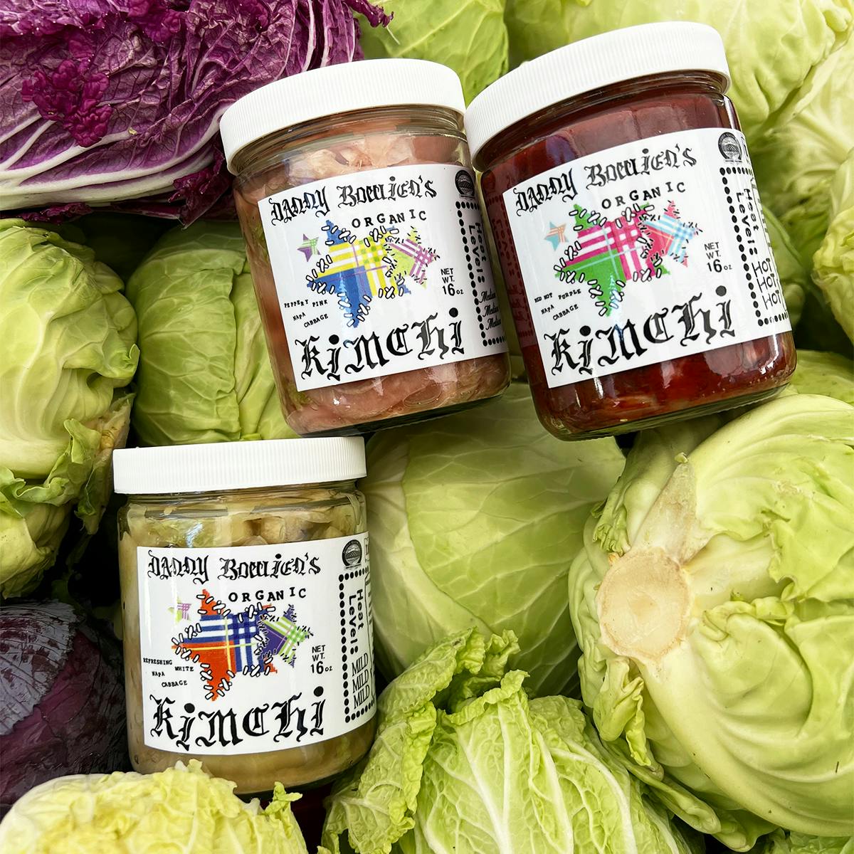 Norwich x Danny Bowien Kimchi Sampler - 3 Pack by Norwich Meadows Farm