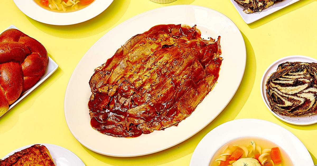 Kosher Shabbat Dinner for 6-8 by 2nd Ave Deli Goldbelly