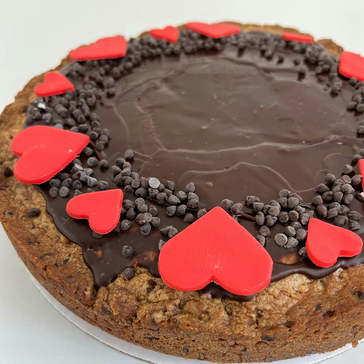 Valentine's Day Chocolate Chip Cookie Cake by Mini Melanie - Alternate image 1