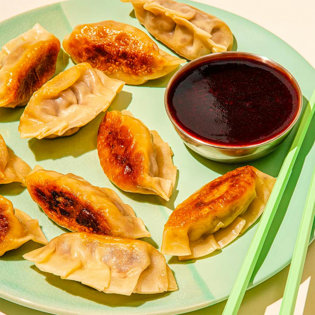 Ginger Pork Potstickers + Dim Sum Dipping Sauce by Chef Ming Tsai - Alternate image 1