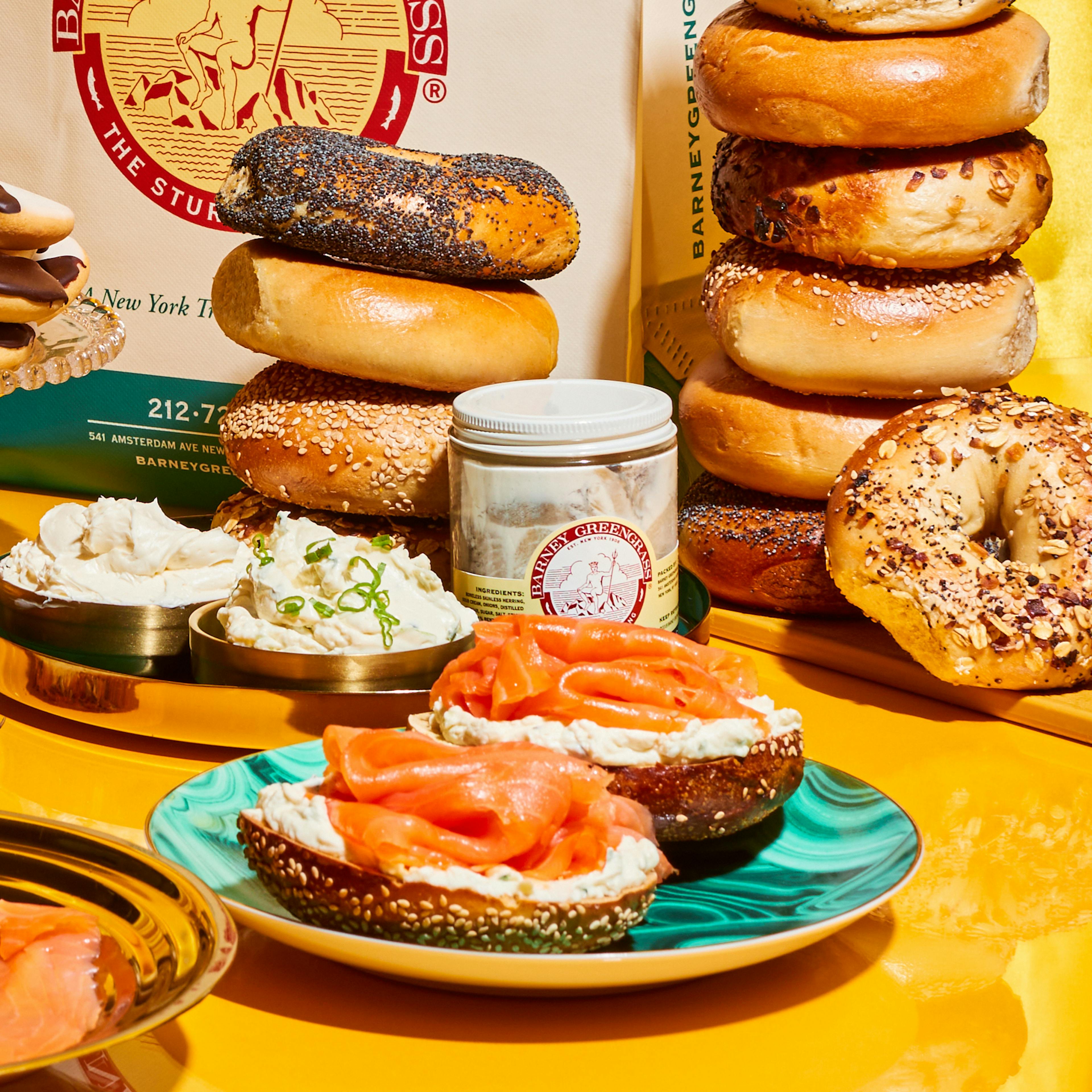 Smoked Fish Trio for 6 + 6 FREE Bagels by Barney Greengrass