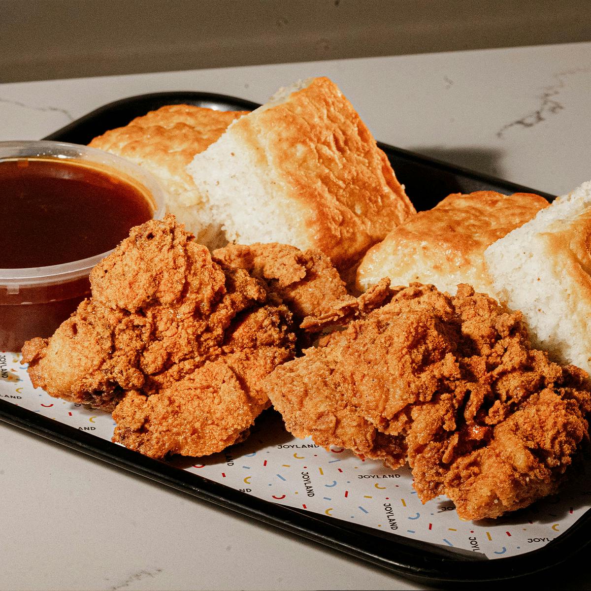 Fried Chicken Biscuit Kit - 8 Pack by Joyland - Alternate image 3