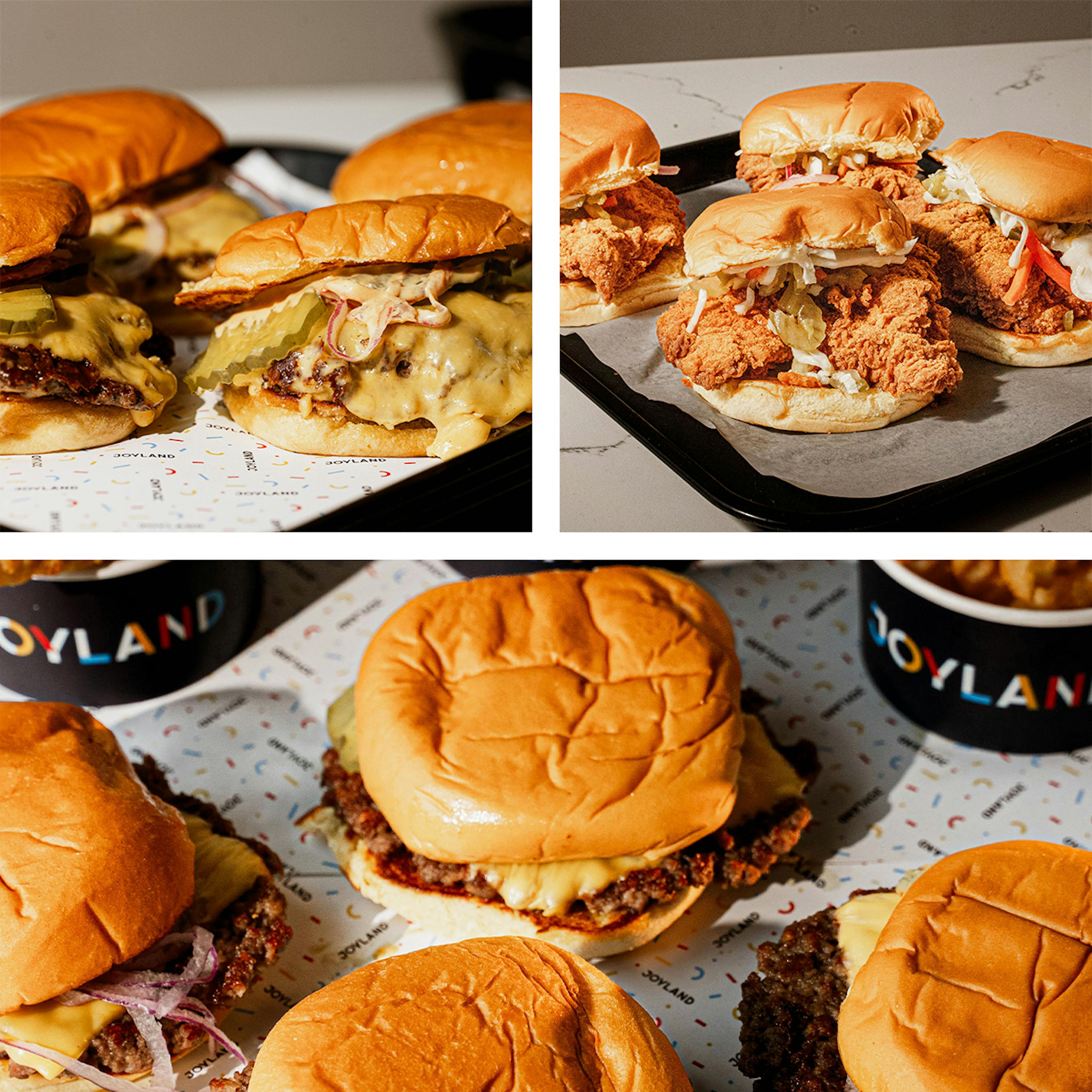 Fried Chicken Sandwich or JoyBurger - Choose Your Own 8 Pack by Joyland