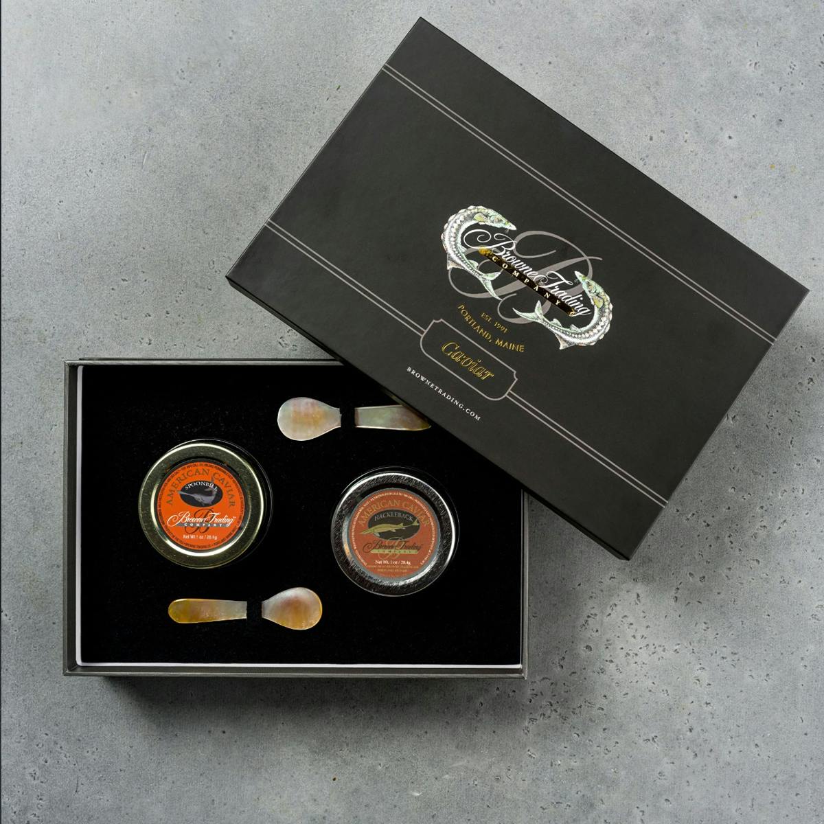 American Caviar Duo Gift Set by Browne Trading Company