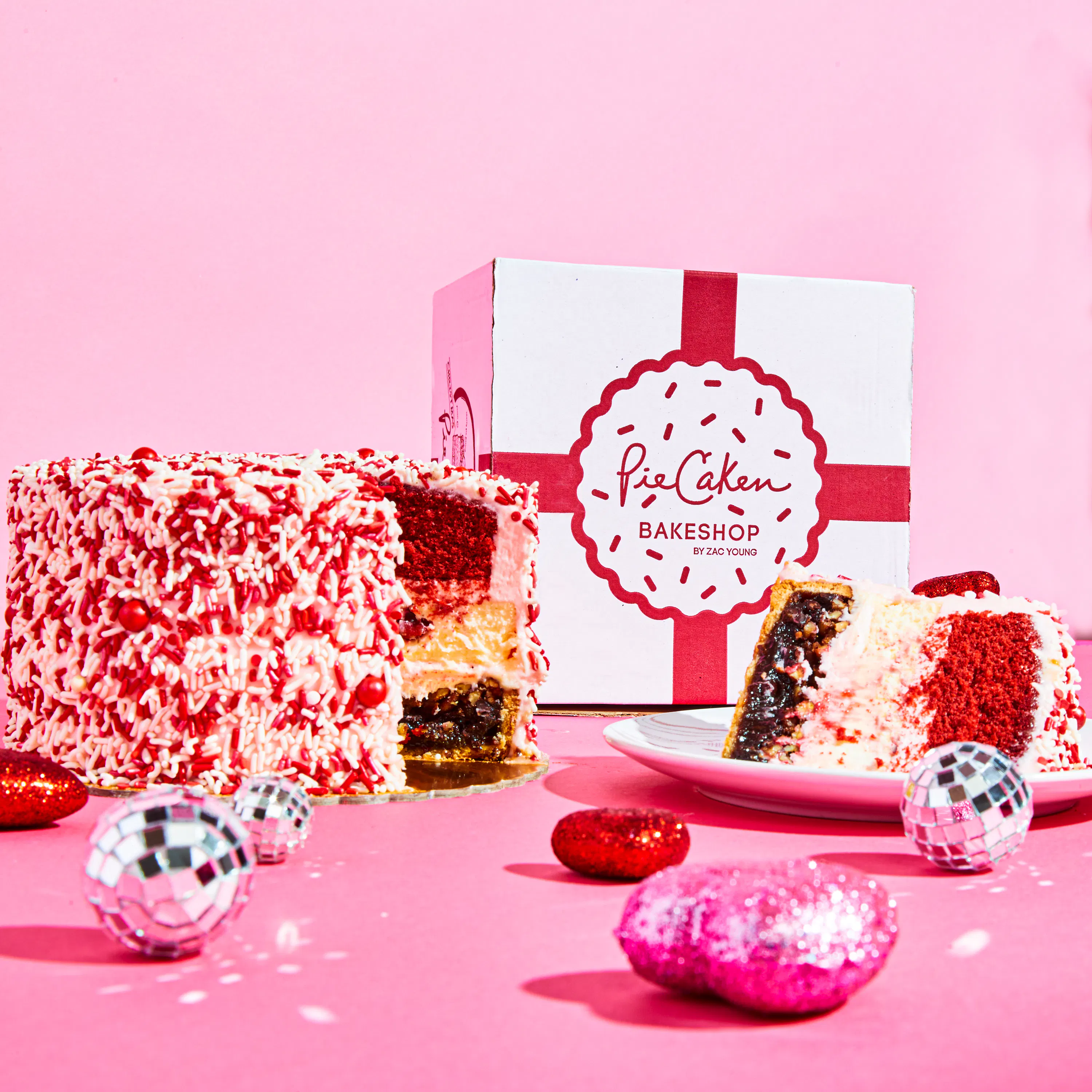 PieCaken Bakeshop - The Red Velvet PieCaken