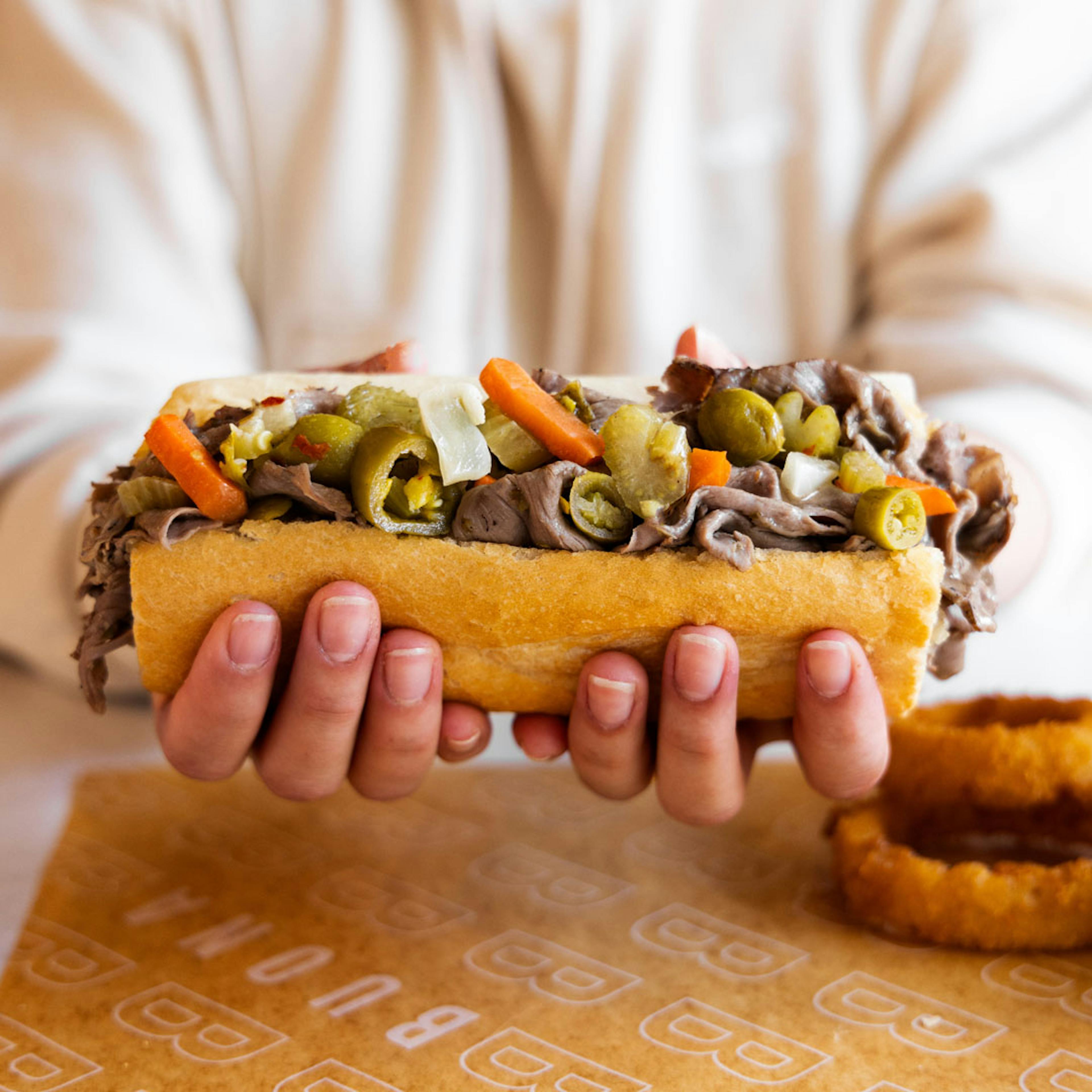 Italian Beef Sandwich Kit - 8 Pack by Buona Italian Beef - Alternate image 8