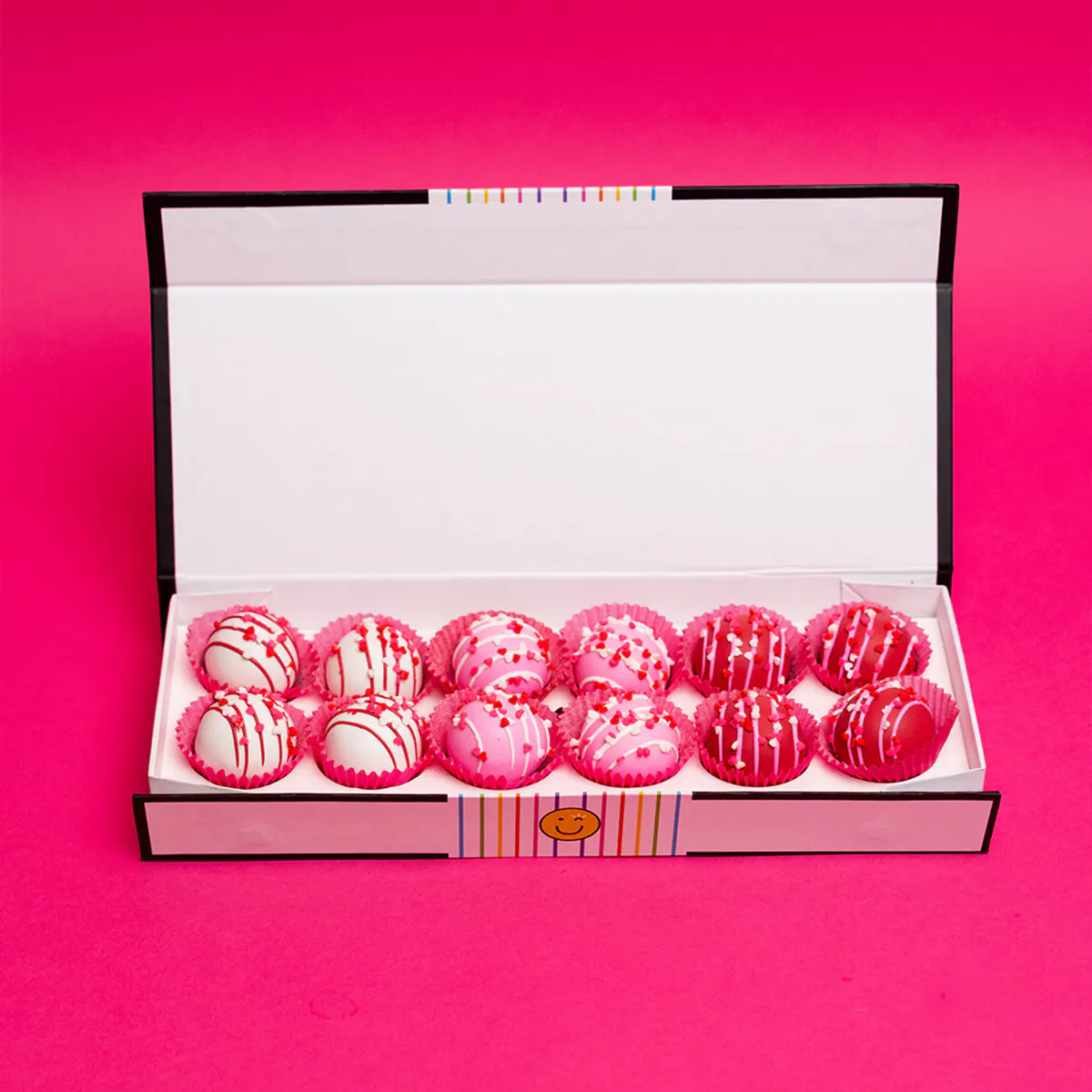 Valentine's Day Cake Balls by Flour Shop
