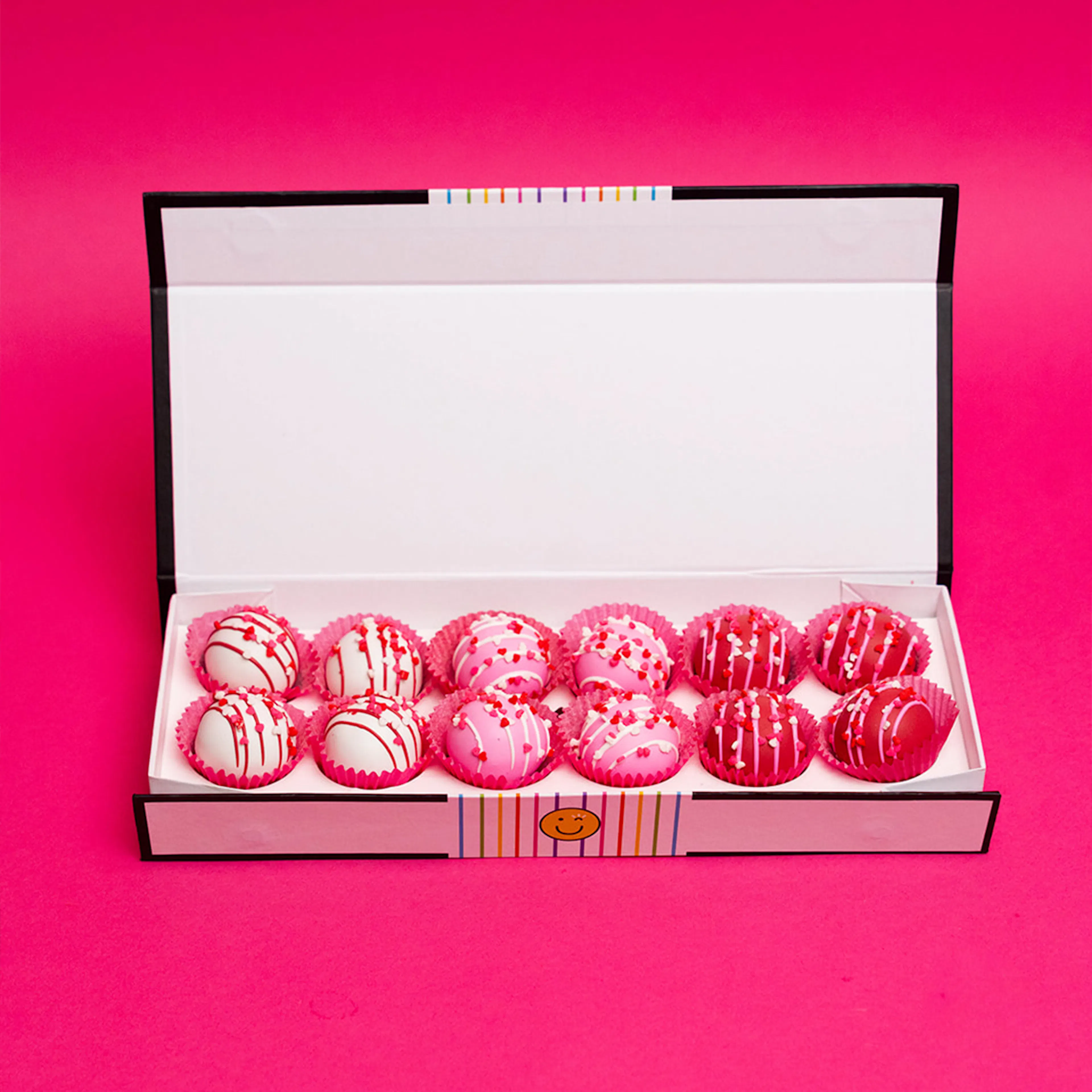 Valentine's Day Cake Balls by Flour Shop