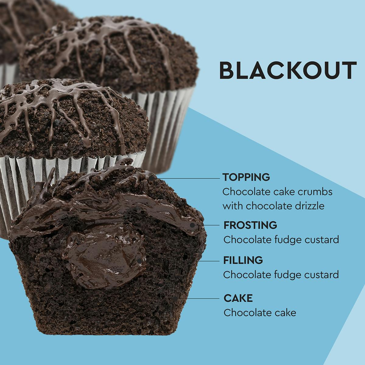 Super Bowl Jumbo Cupcakes - Choose Your Own 12 Pack by Crumbs Bakeshop - Alternate image 12