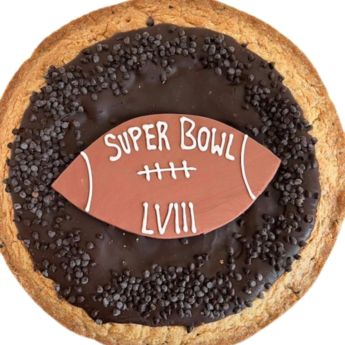 Super Bowl Cookie Cake by Mini Melanie