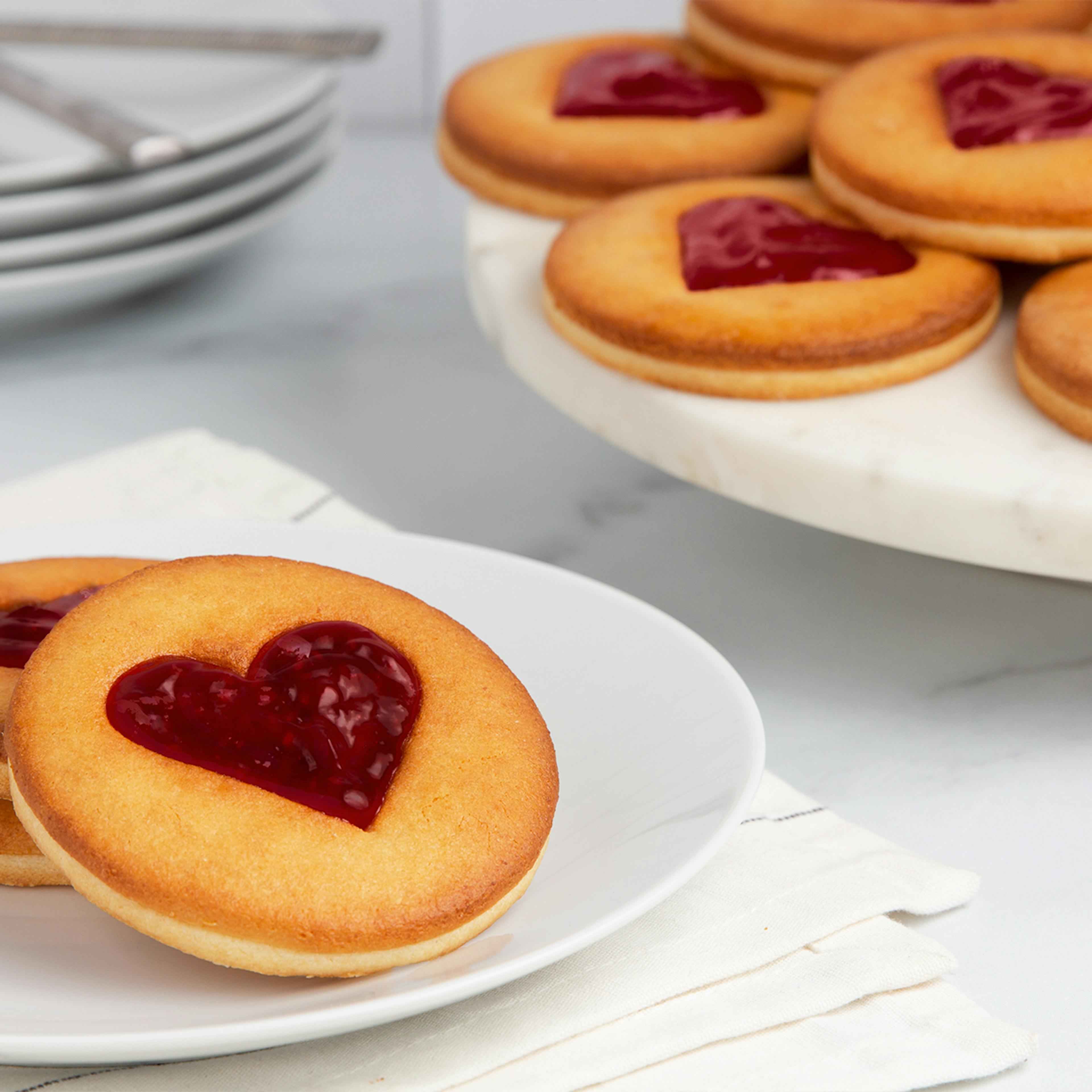 Raspberry Almond Cookie Kit - 30 Pack by Porto's Bakery - Alternate image 1