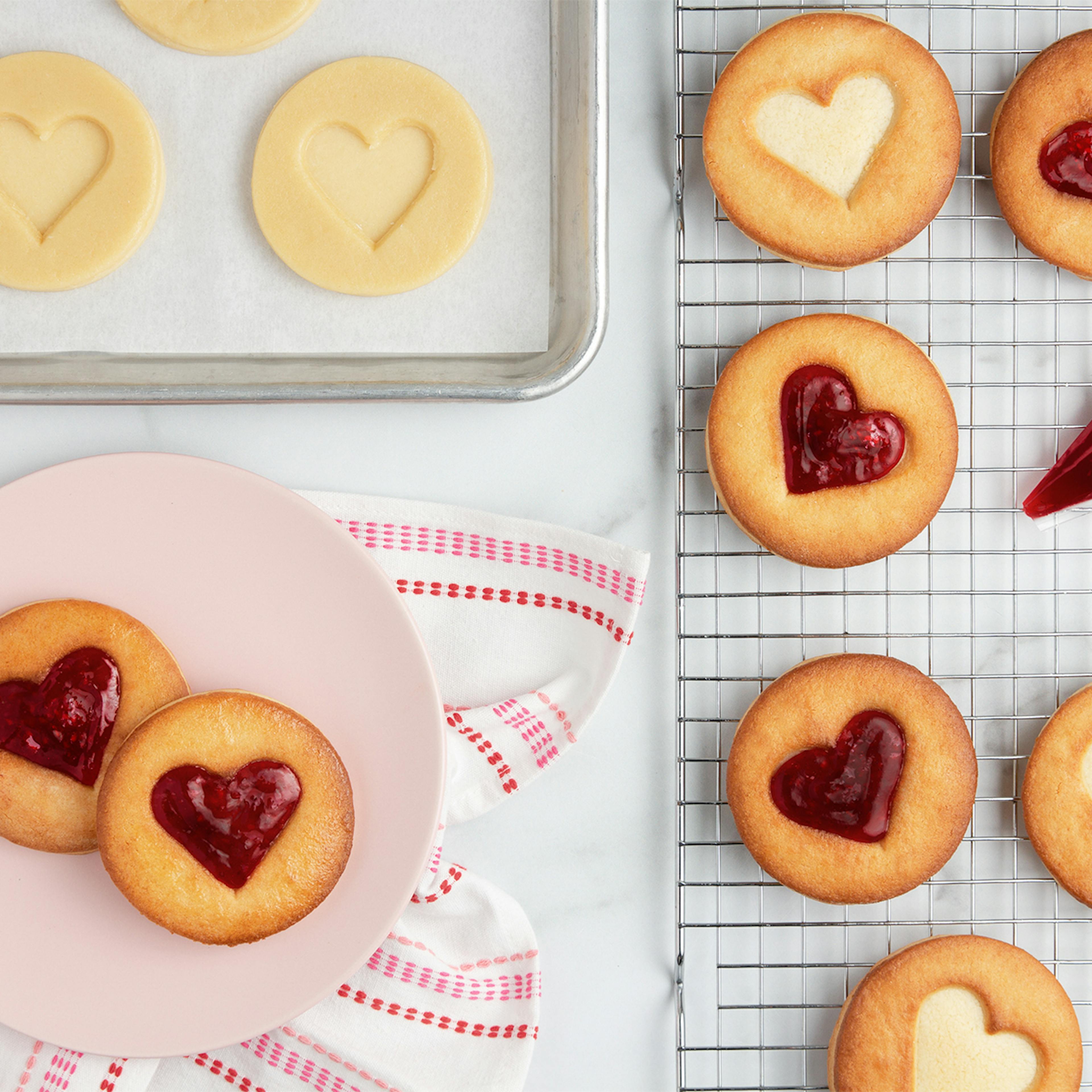 Raspberry Almond Cookie Kit - 30 Pack by Porto's Bakery
