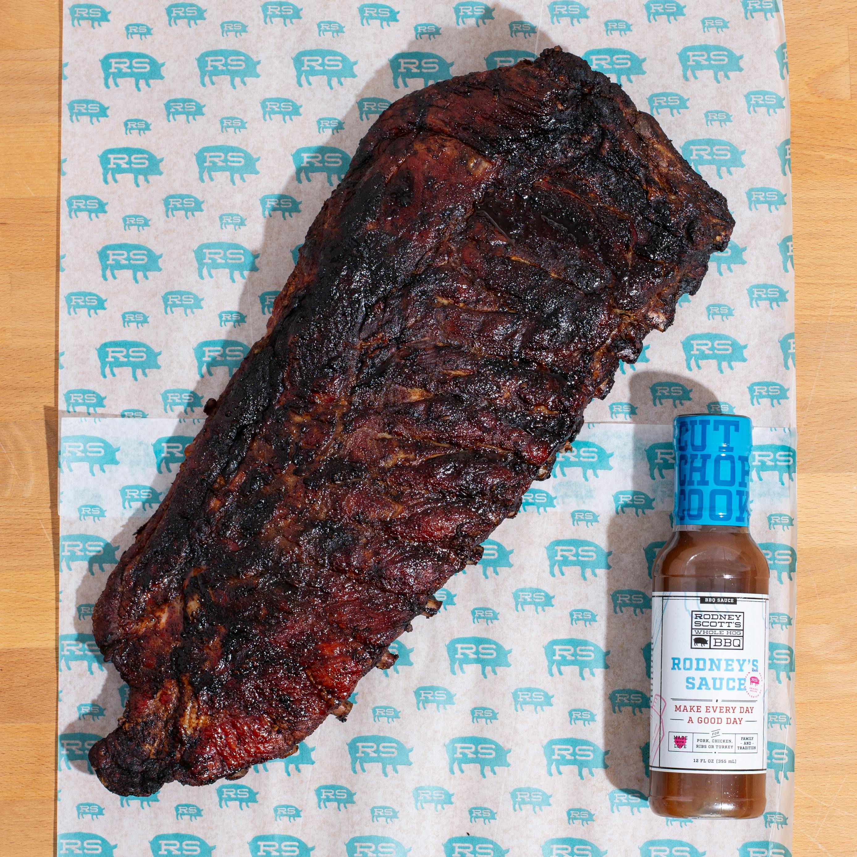 BBQ + Sides Dinner Kit for 6-8 by Rodney Scott’s Whole Hog BBQ - Alternate image 1