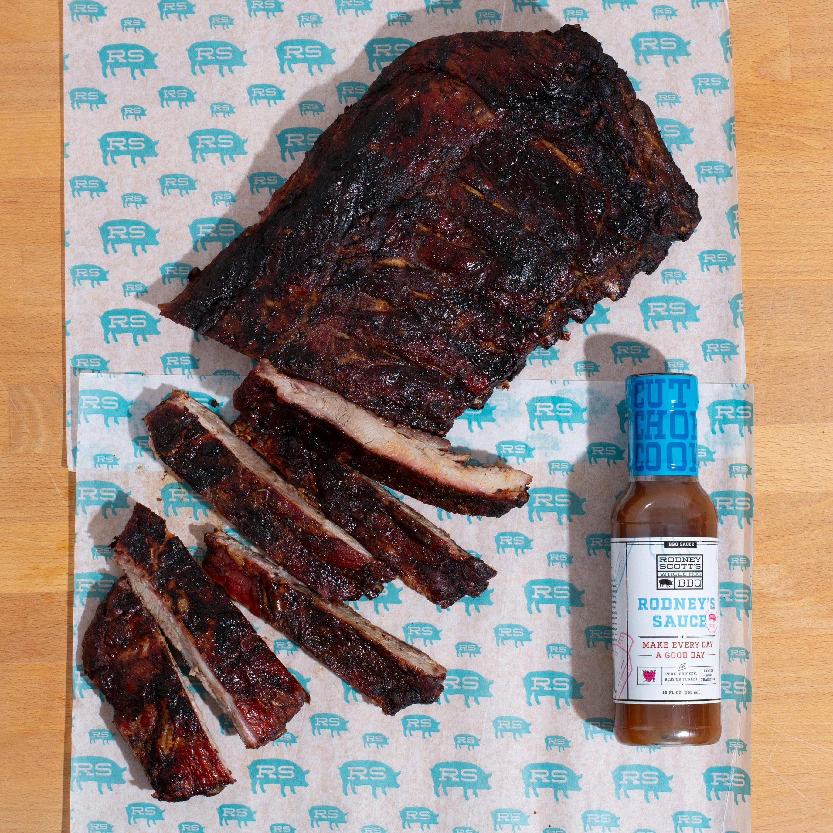 Smoked & Glazed Pork Spare Ribs + BBQ Sauce by Rodney Scott’s Whole Hog BBQ - Alternate image 4