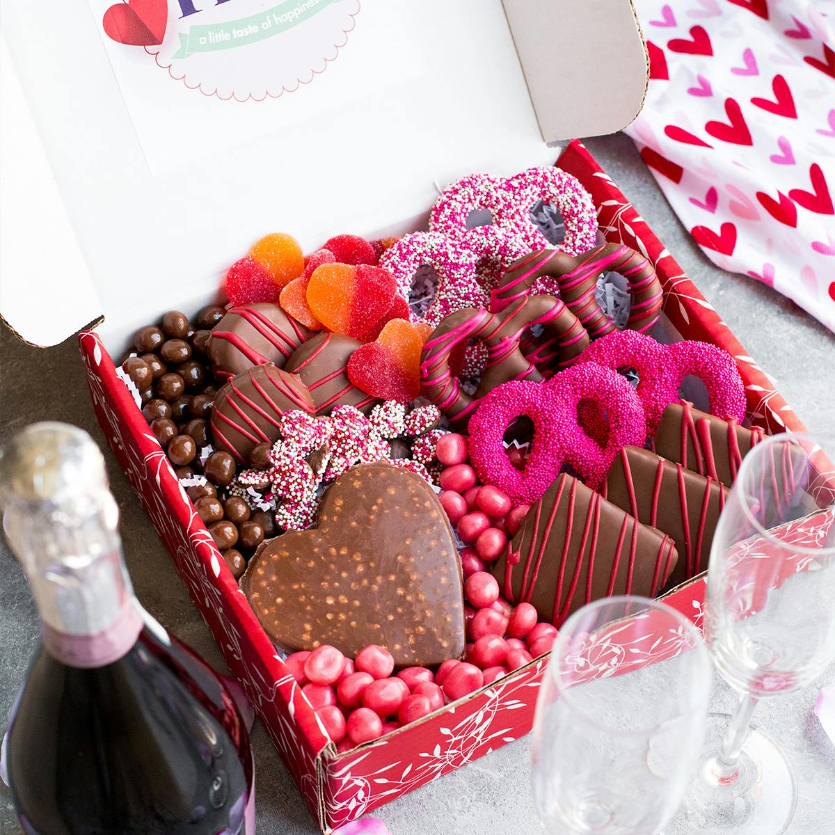 Spectacular Valentine's Chocolate Gift Assortment by Sugar Plum - Alternate image 3