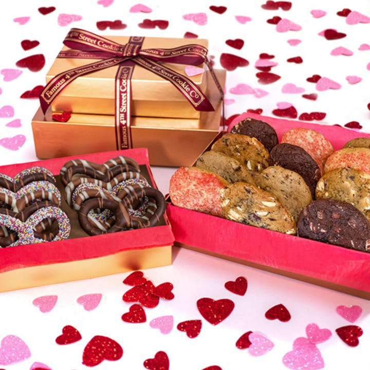 Be My Valentine Tower by Famous 4th Street Cookie Co.