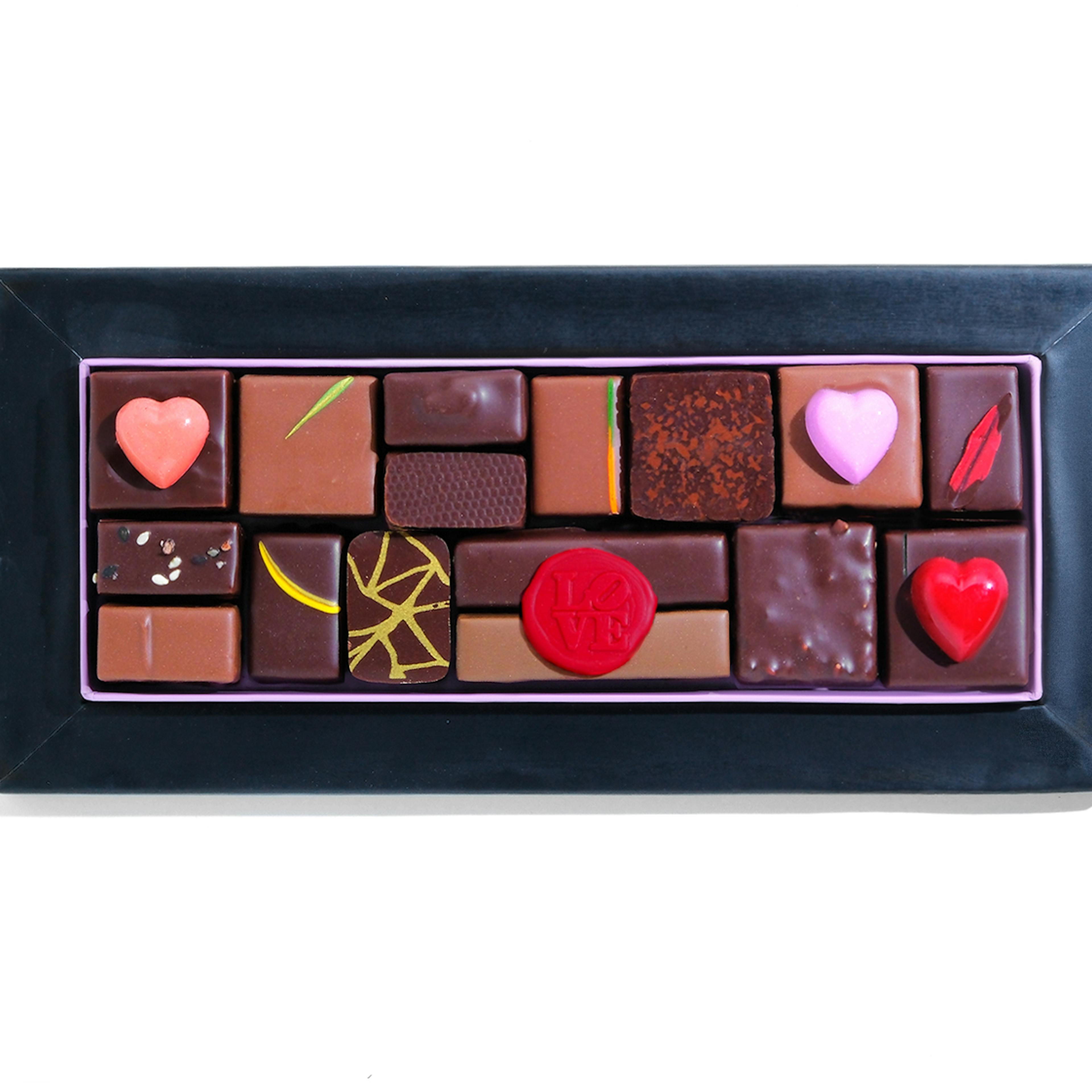 Valentine's Day Chef Selection Box - 24 Piece by Kreuther Handcrafted Chocolate - Alternate image 2
