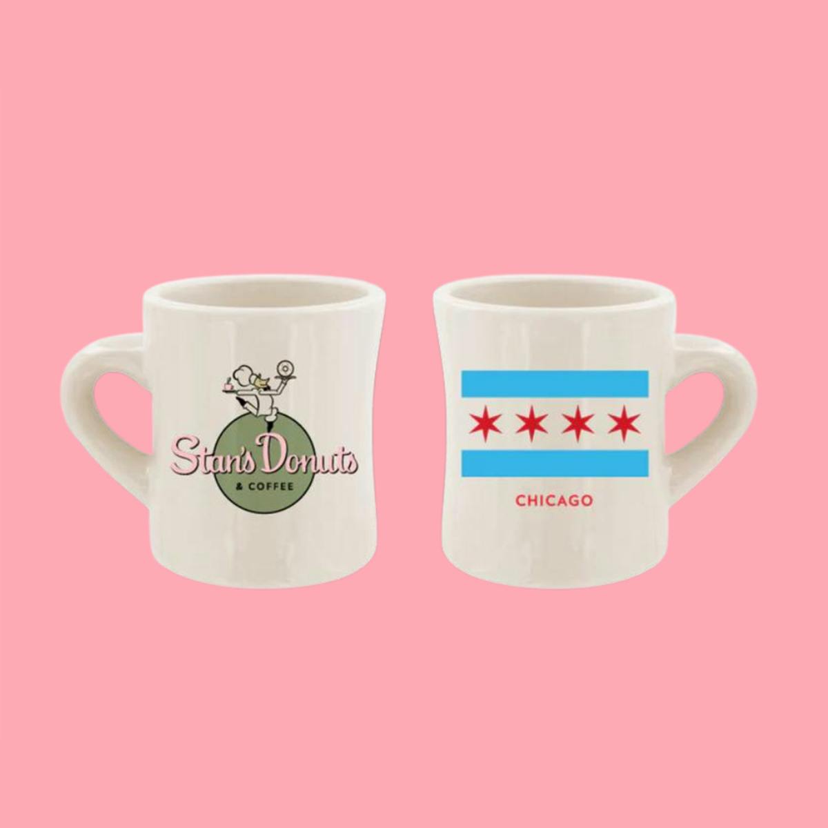 Chicago Flag Mug by Stan's Donuts