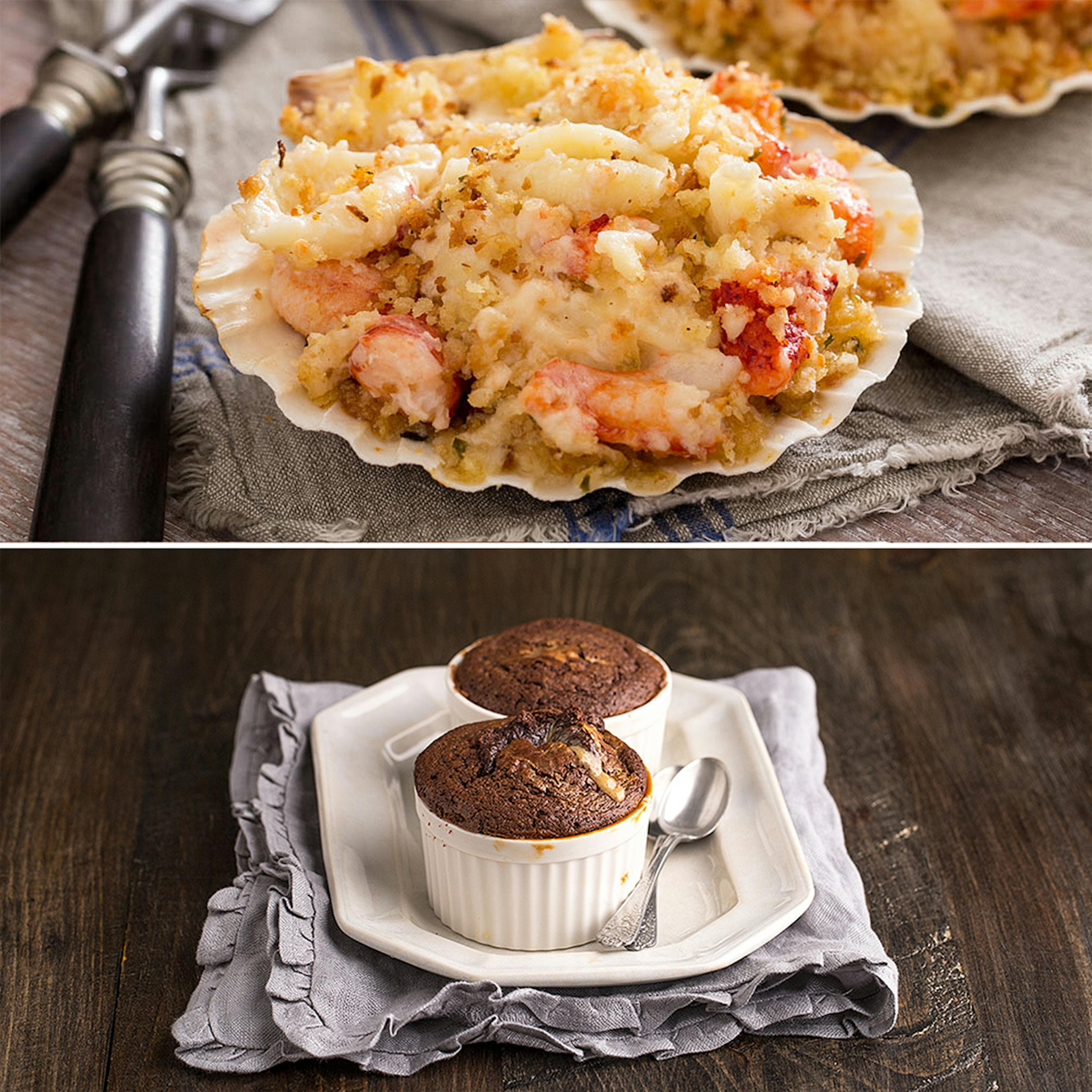 Stress Free Valentine's Day Dinner for 2 by Hancock Gourmet Lobster Co.