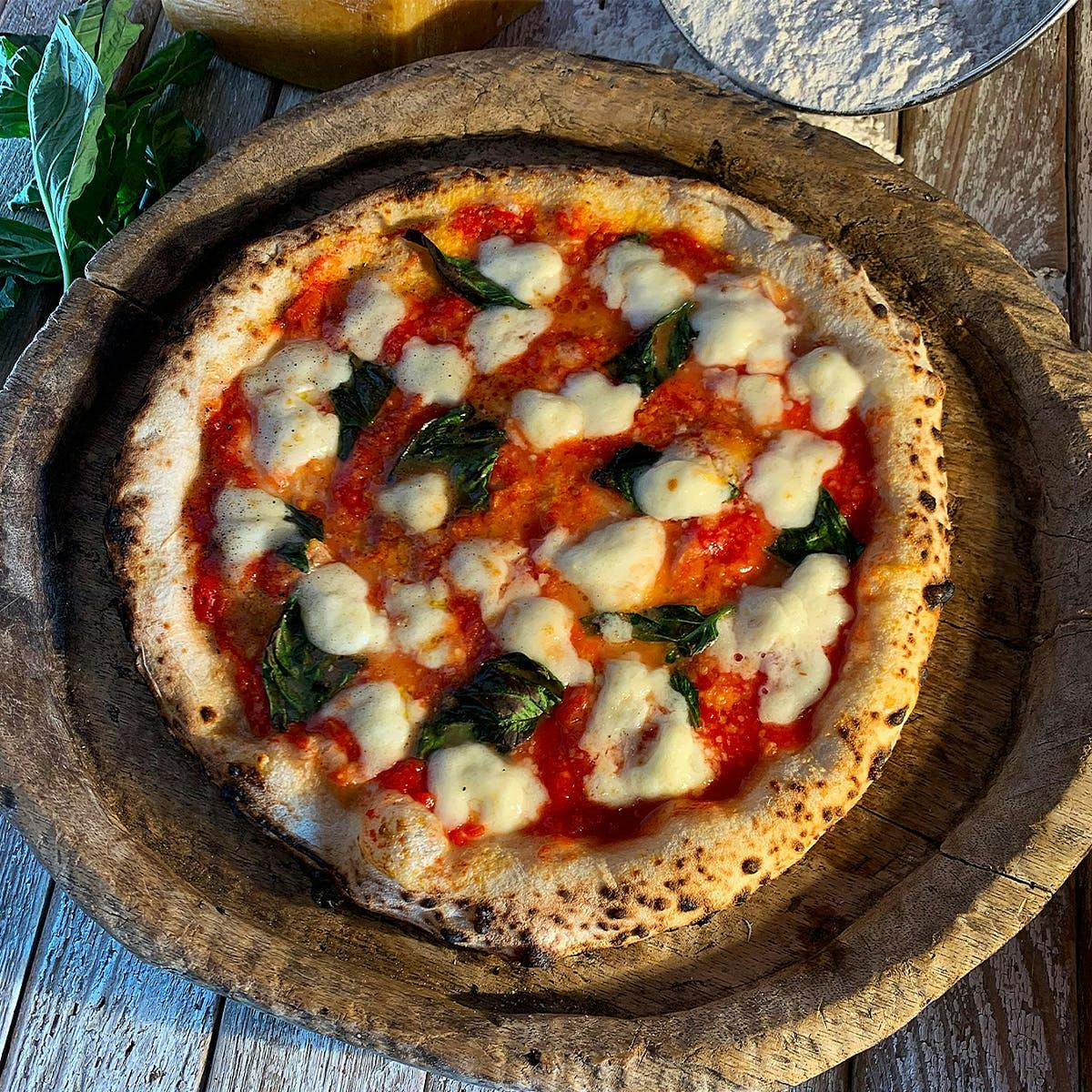 Ezzo's Cupping Pepperoni + Margherita Neapolitan Pizza - 4 Pack by Dough Pizzeria Napoletana - Alternate image 2