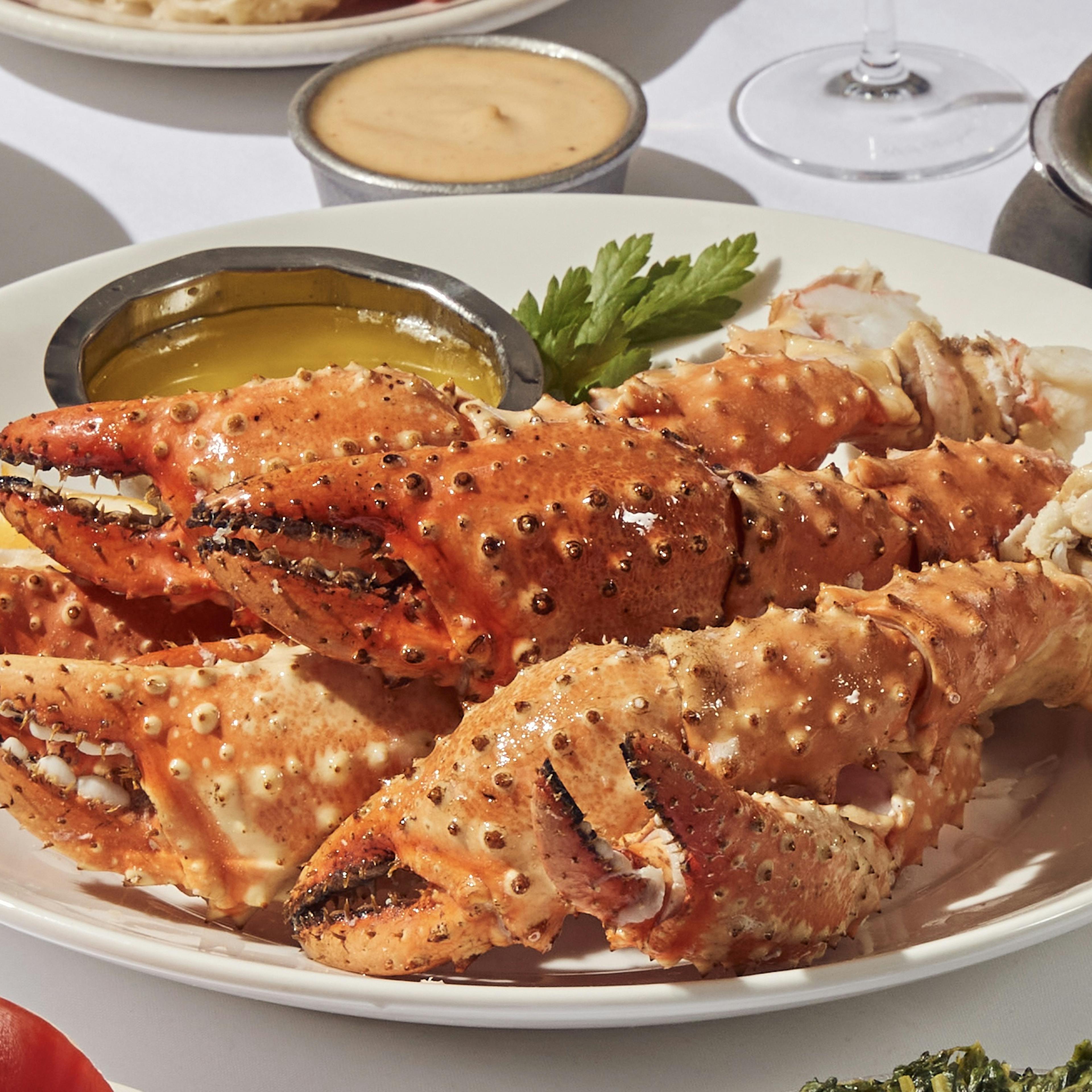 Red Alaskan King Crab by Joe's Stone Crab