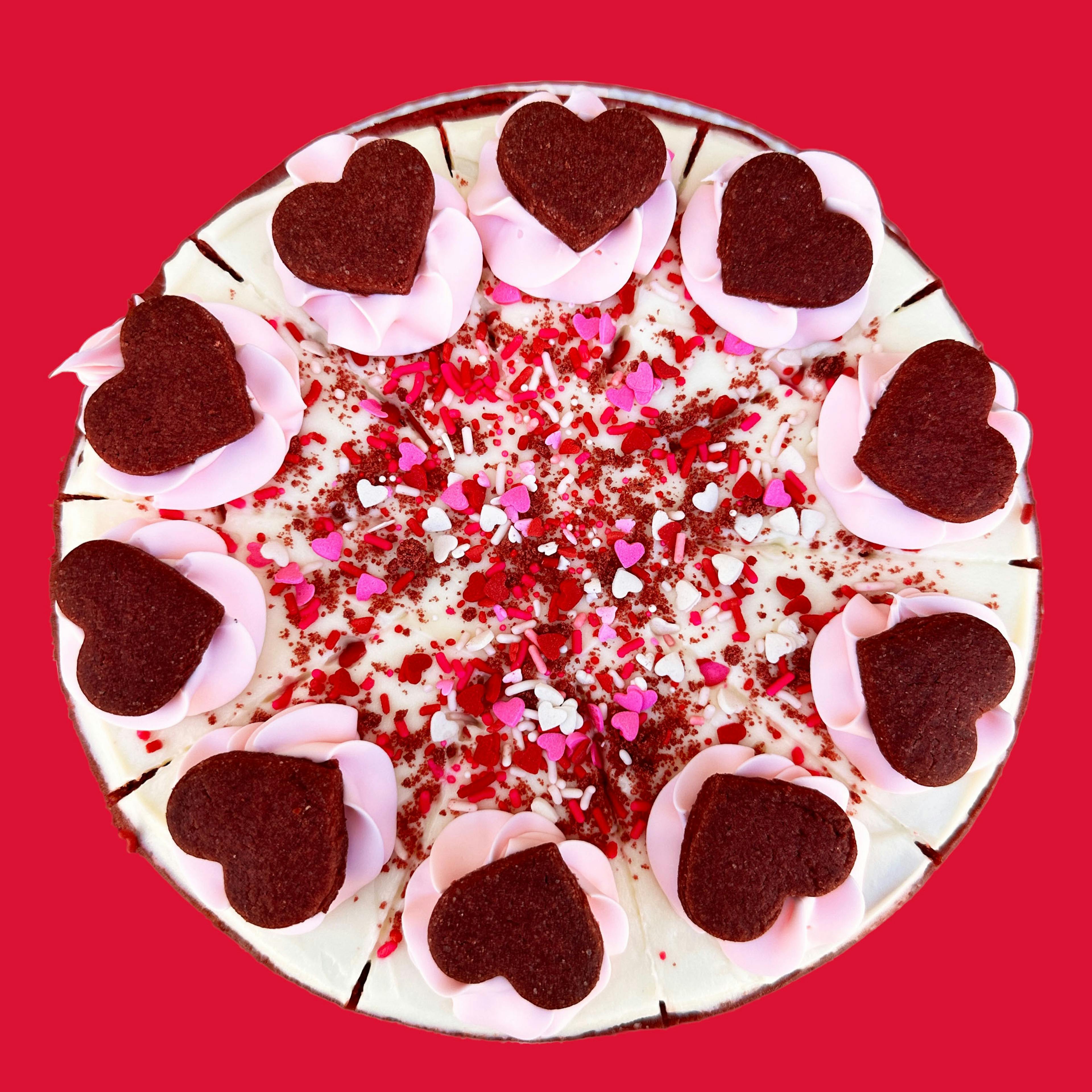 "The Red Velvet Valentine" Cheesecake by East Side Cheesecakes