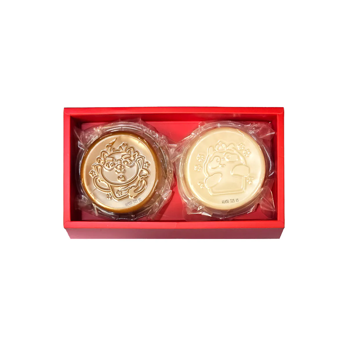 Chinese New Year Dragon & Panda Mini Pudding Set by Kee Wah Bakery - Alternate image 1
