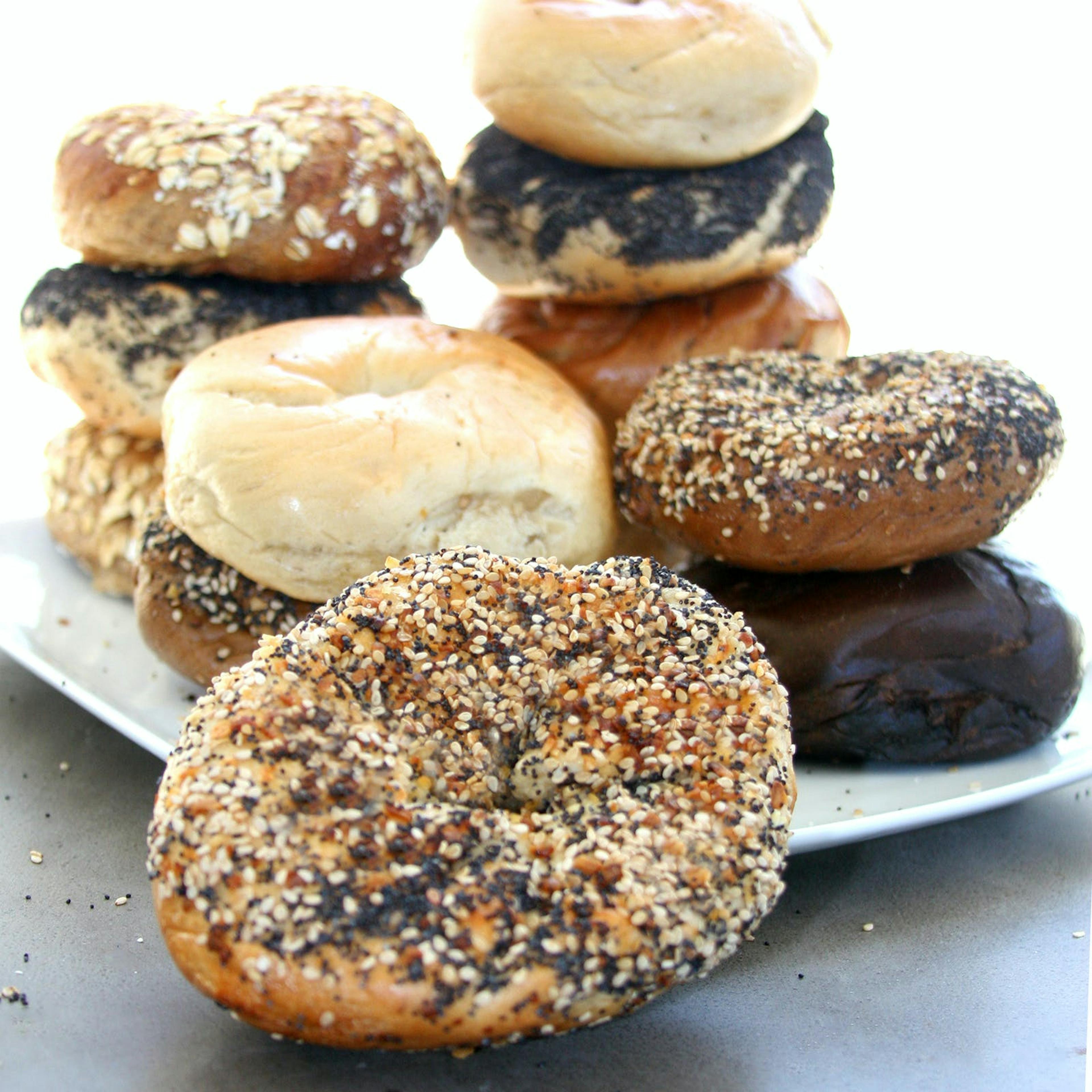Ess-a-Bagel Dozen + Cream Cheese - BUY 12 GET 4 FREE by Ess-a-Bagel