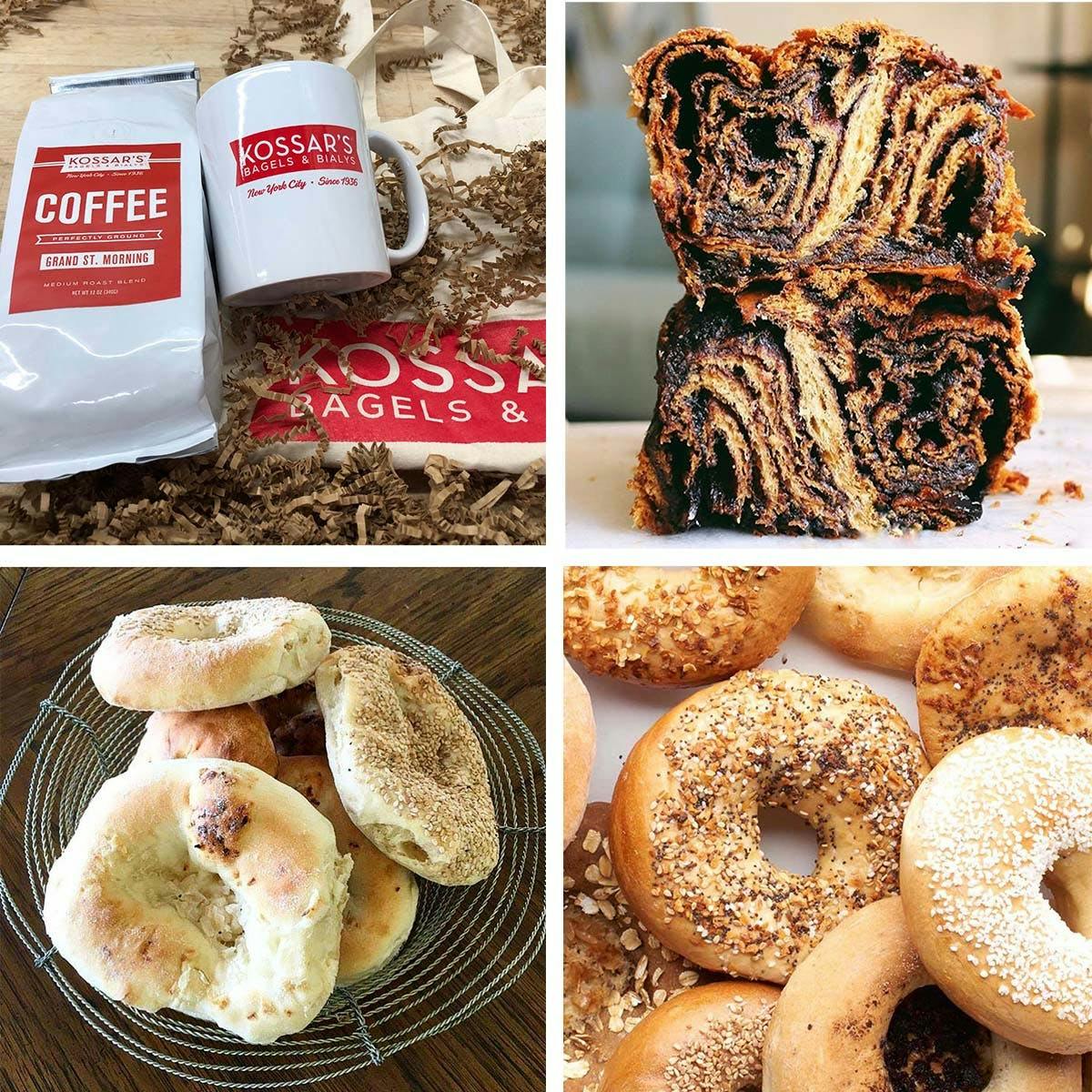 New York Gift Package + 12 FREE Bagels & Bialys by Kossar's Bagels & Bialys