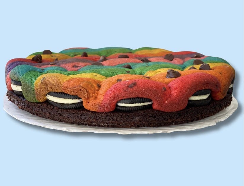 Rainbow Brookie Cake by Baked in Color - Alternate image 1