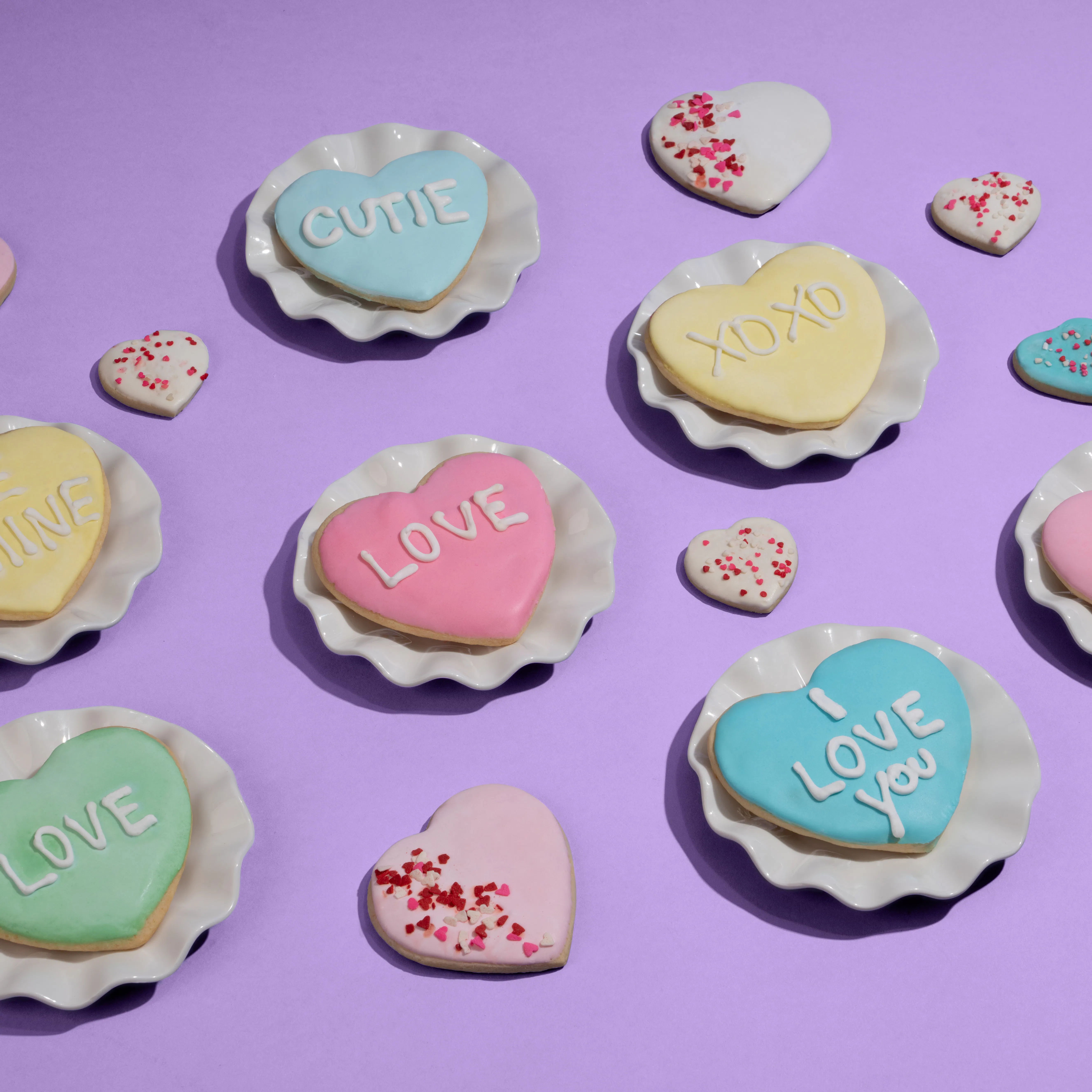 Valentine's Day Sugar Cookie Platter by Bread and Roses Bakery - Alternate image 1