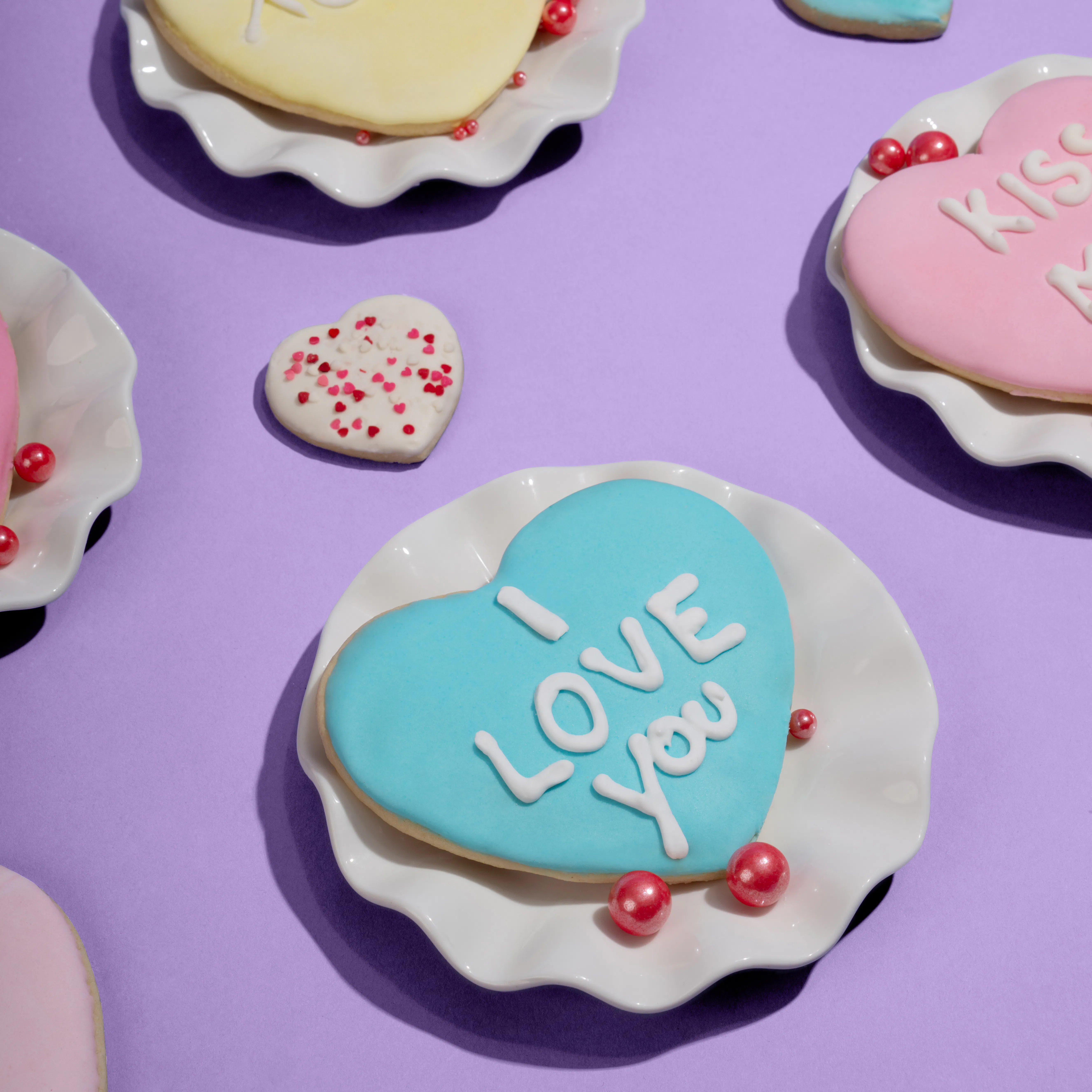 Valentine's Day Sugar Cookie Platter by Bread and Roses Bakery - Alternate image 2