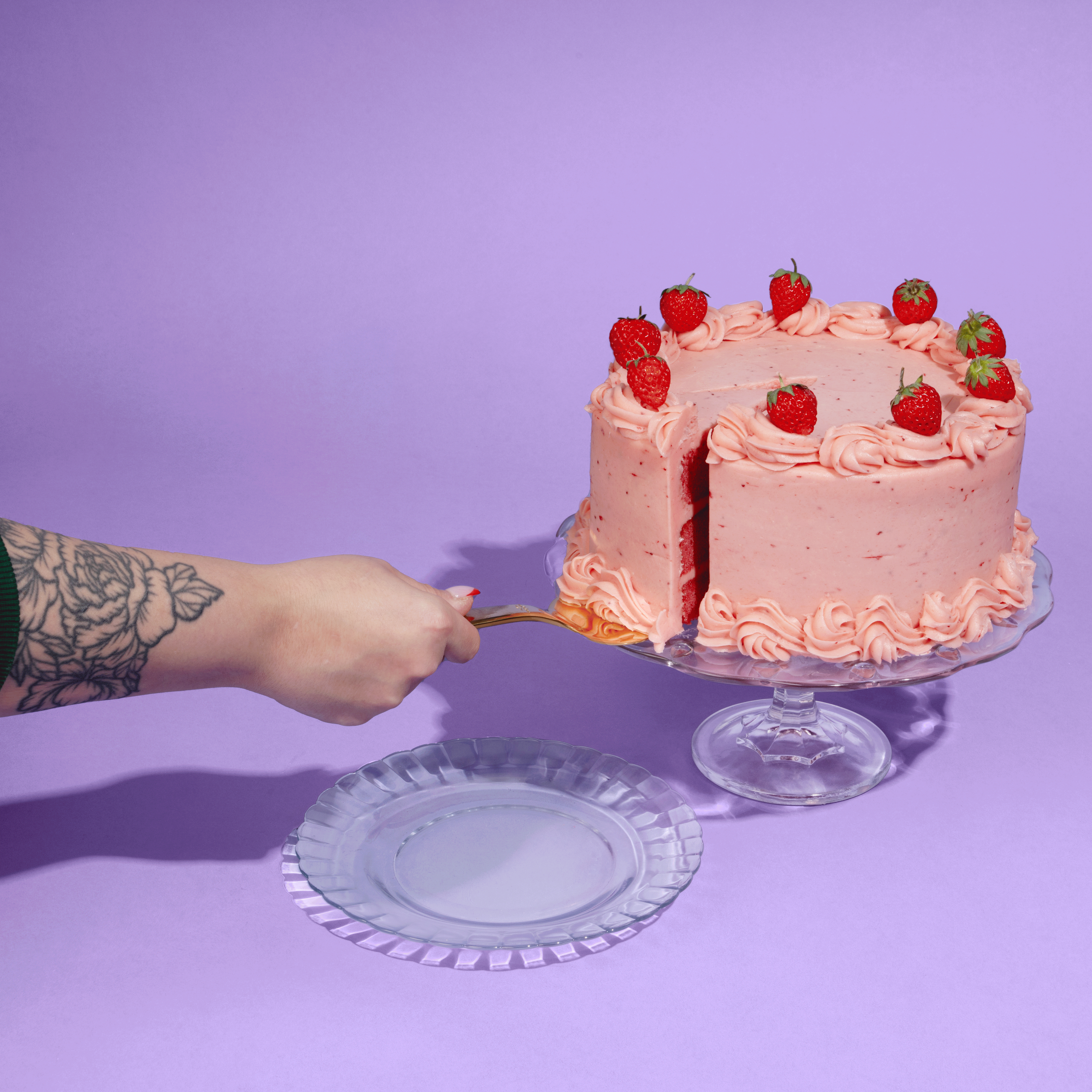 Signature Strawberry Cake by Edgar's Bakery - Alternate image 1