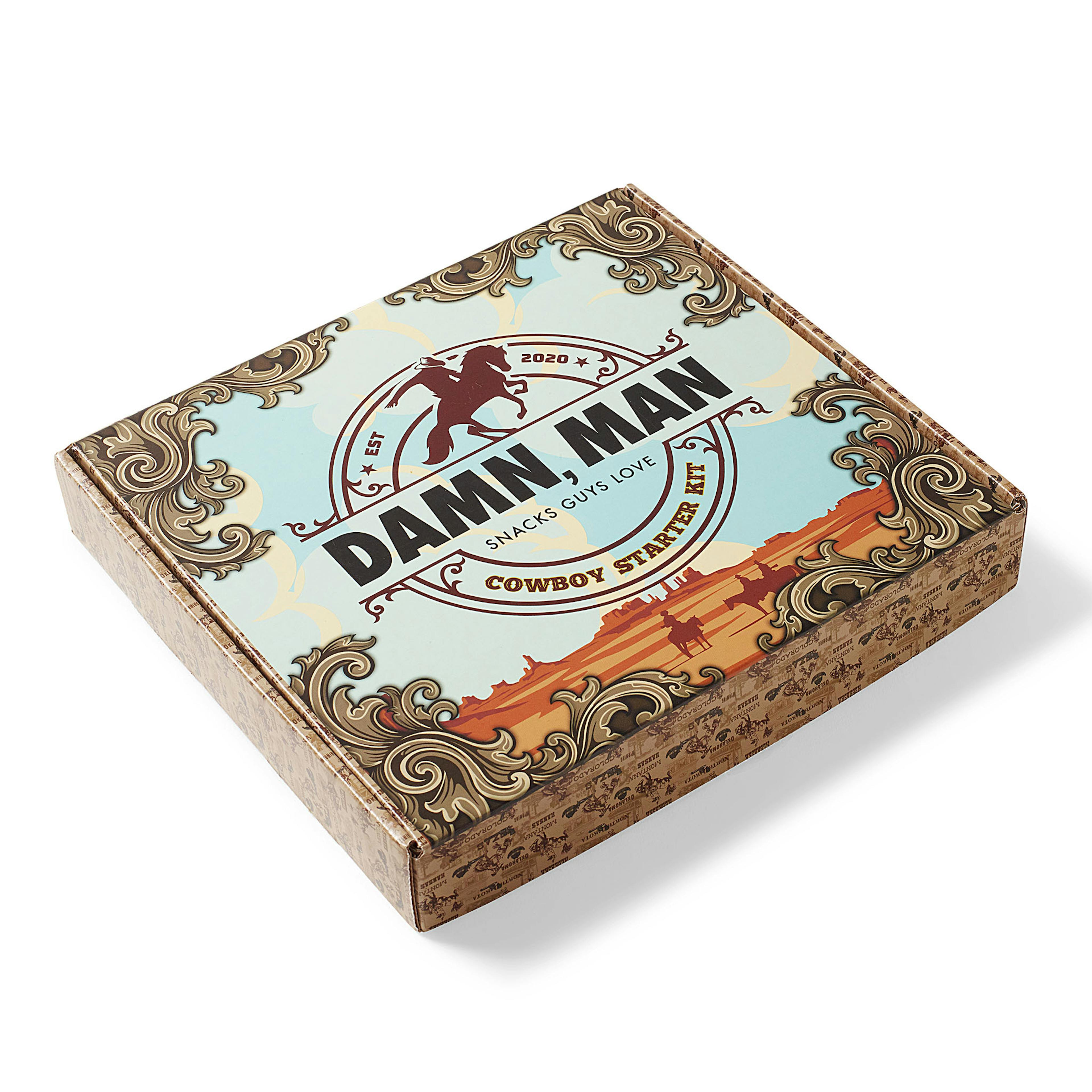 Damn Man "Cowboy Starter Kit" Nuts & Beef Box by Sugar Plum - Alternate image 4