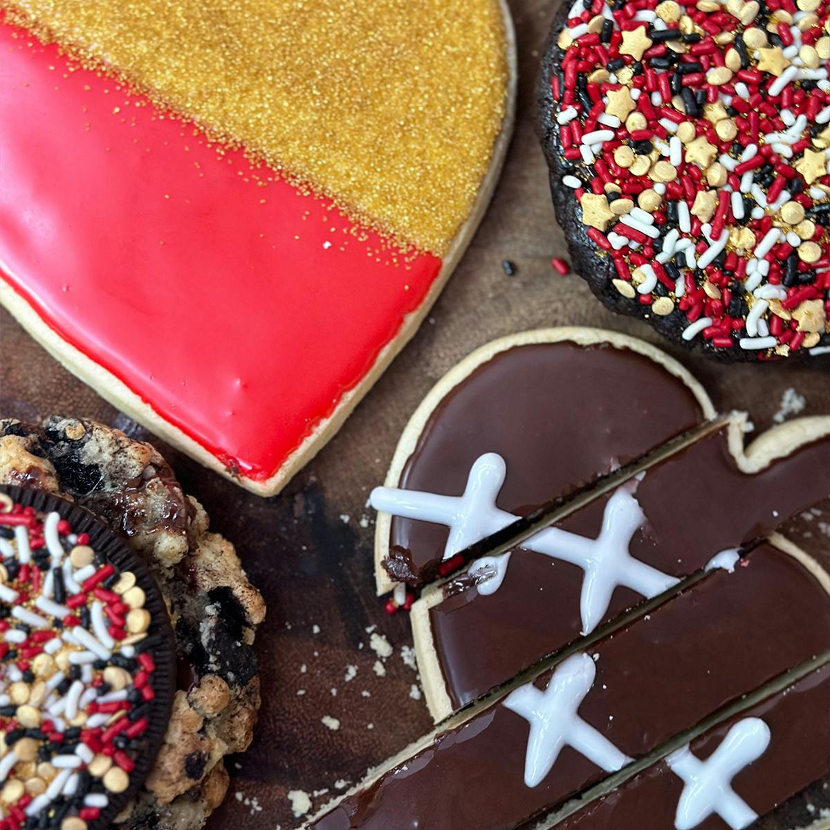 Championship Shuffle Lovers GIANT Cookies Pack by Big Fat Cookie - Alternate image 9