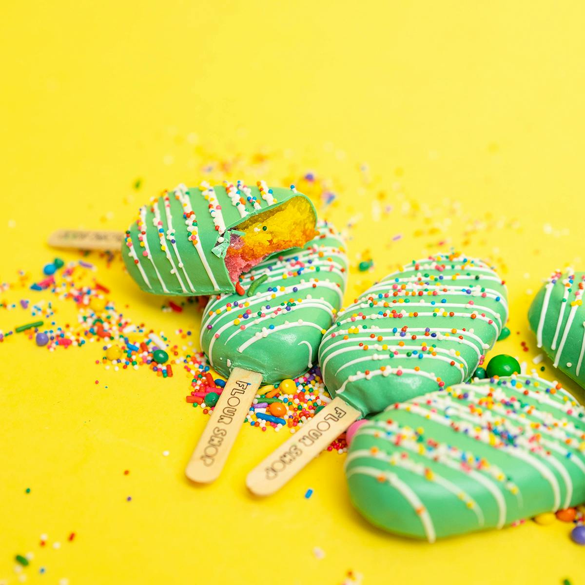 St. Patrick's Day Cakesicles by Flour Shop - Alternate image 3