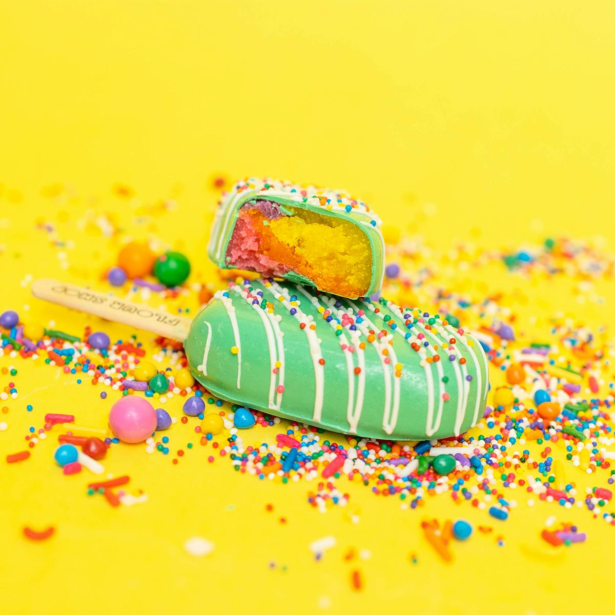 St. Patrick's Day Cakesicles by Flour Shop - Alternate image 2