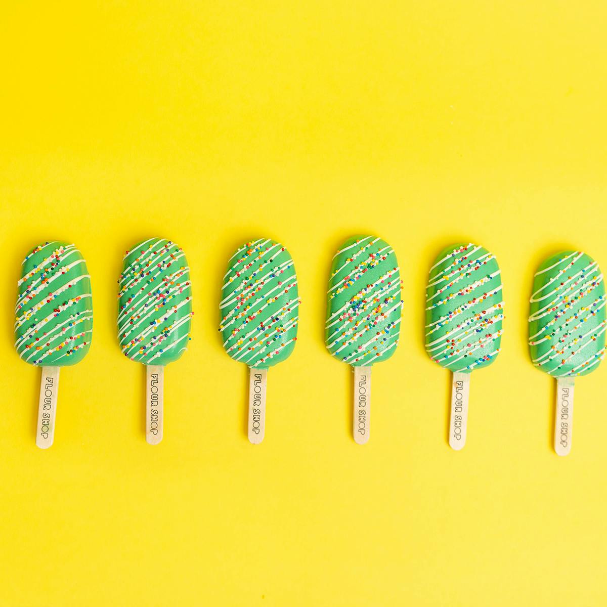 St. Patrick's Day Cakesicles by Flour Shop - Alternate image 1