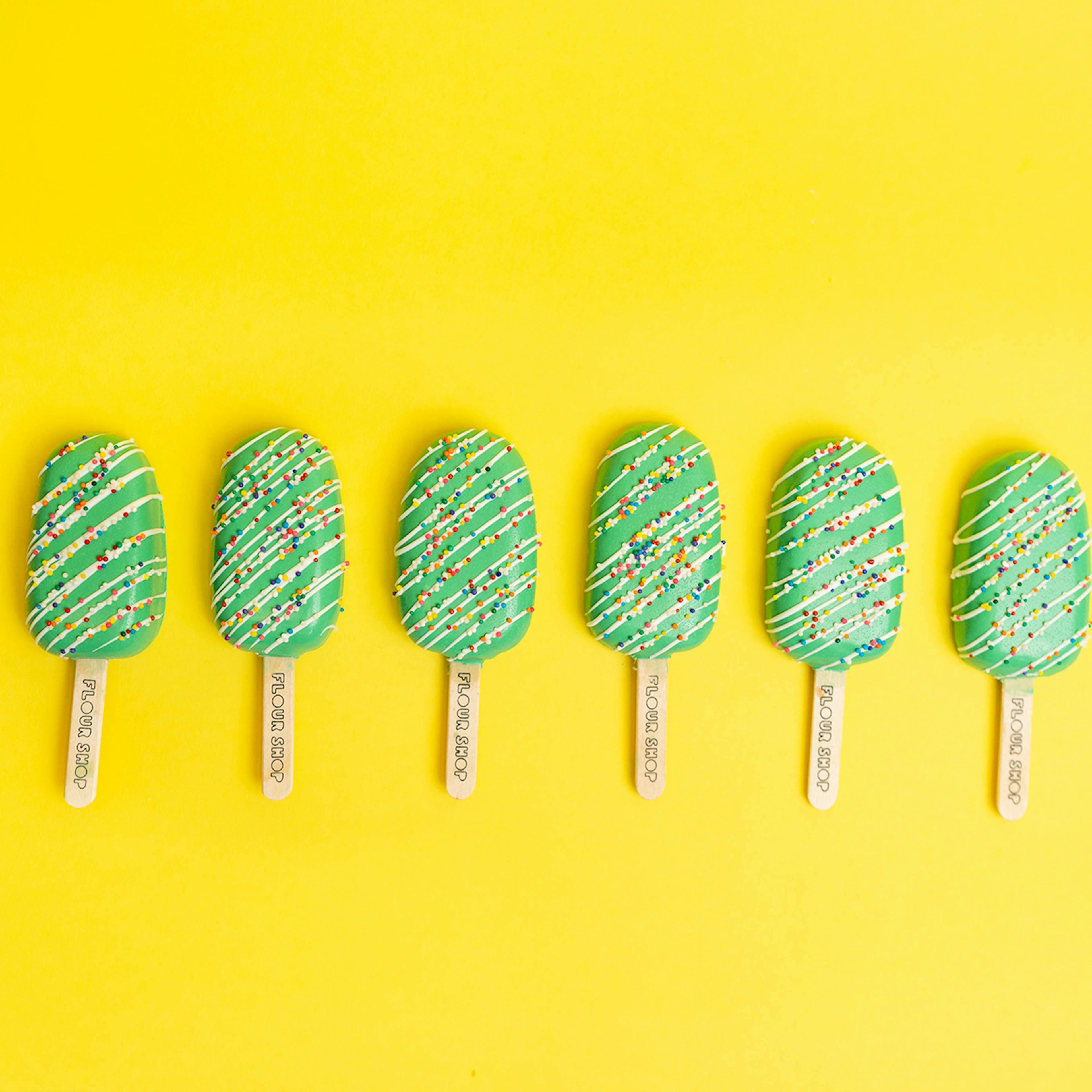 St. Patrick's Day Cakesicles by Flour Shop - Alternate image 1