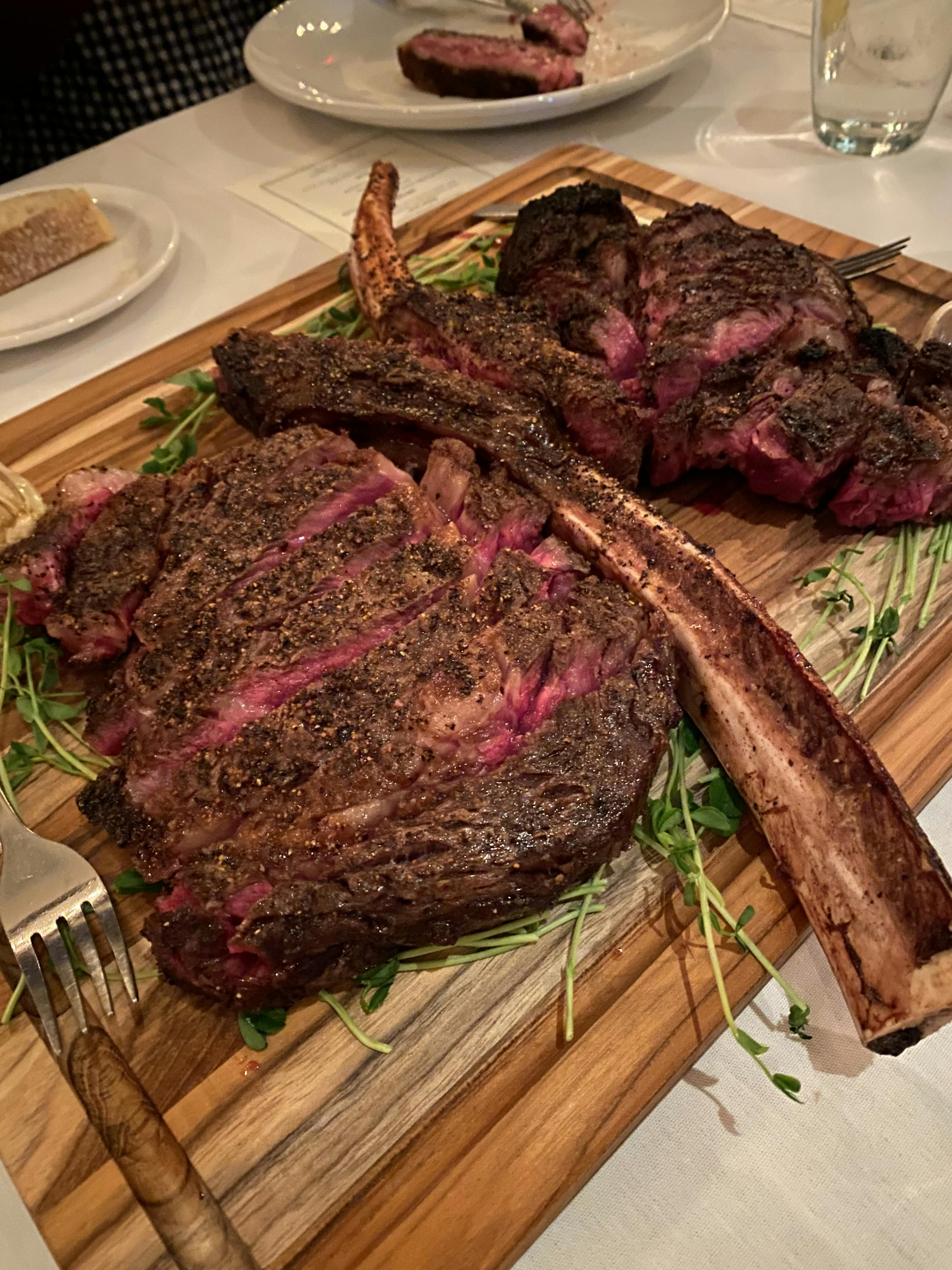 100% Fullblood Wagyu Tomahawk Ribeye Steak by Lone Mountain Wagyu
