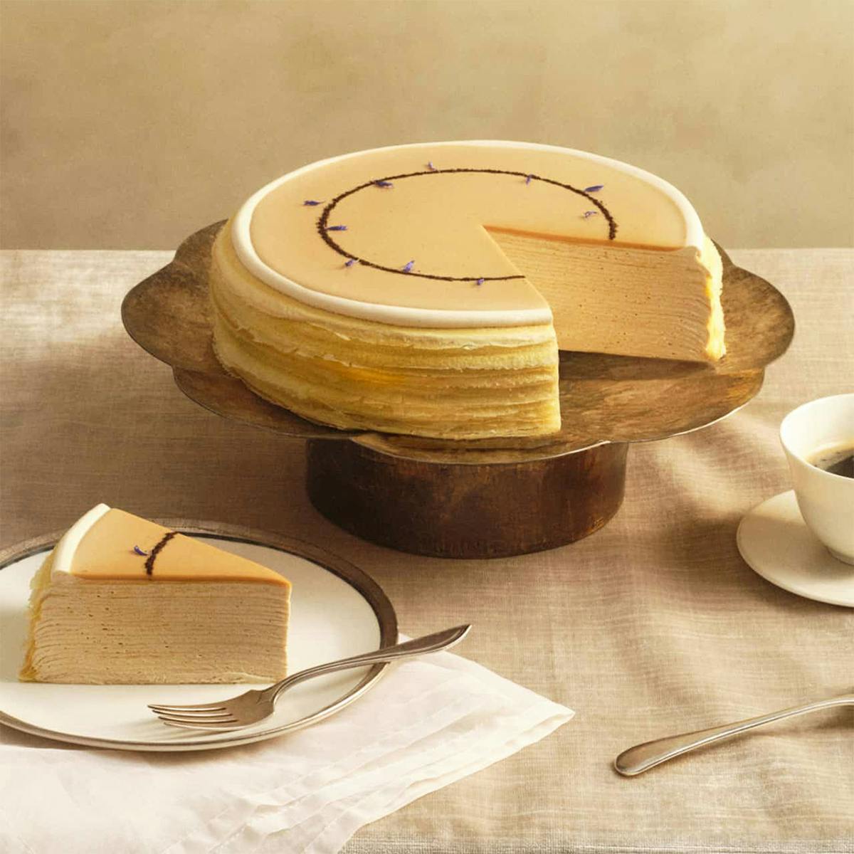 Earl Grey Mille Crêpes Cake by Lady M Confections - Alternate image 1