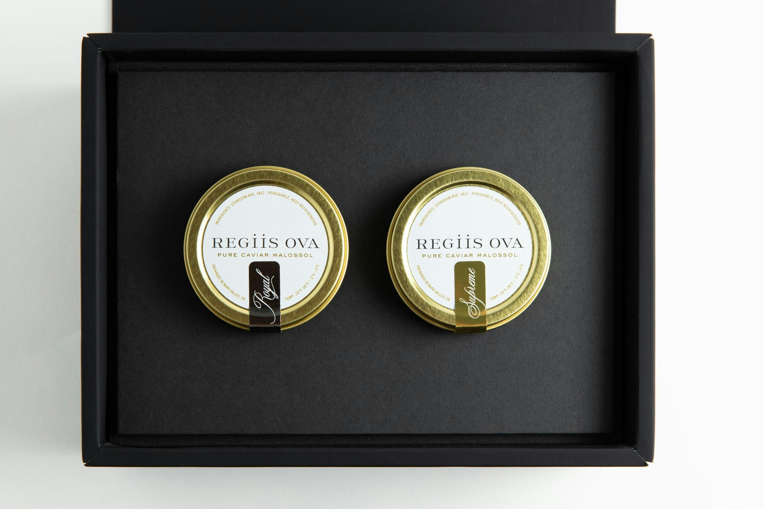 Choose Your Own Caviar Duo by Chef Thomas Keller's Regiis Ova Caviar