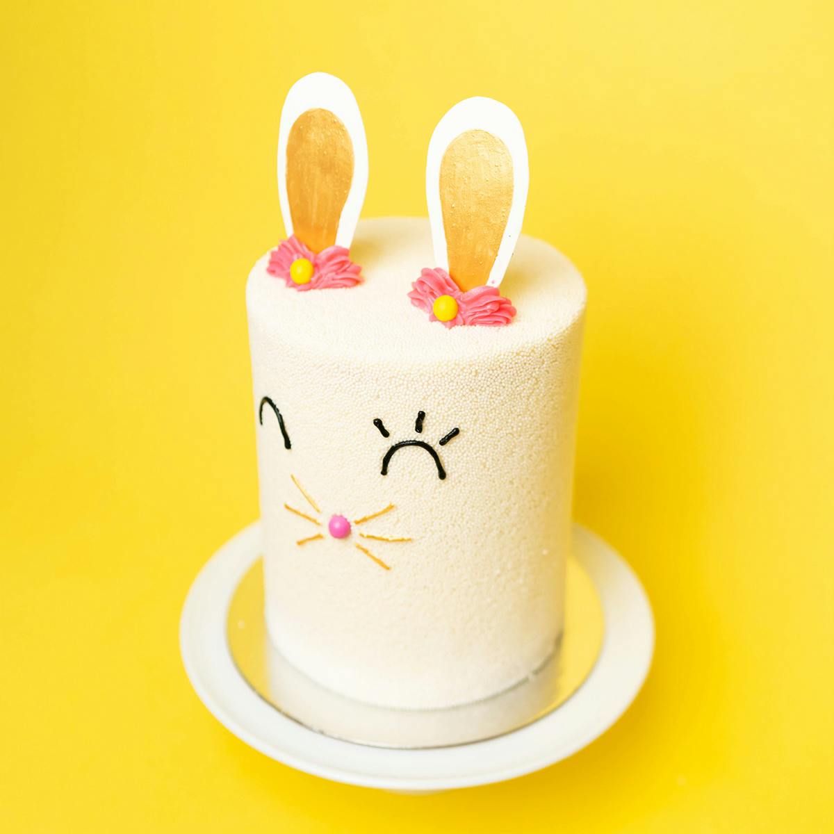 "Hops The Bunny" Rainbow Explosion® Cake by Flour Shop - Alternate image 4