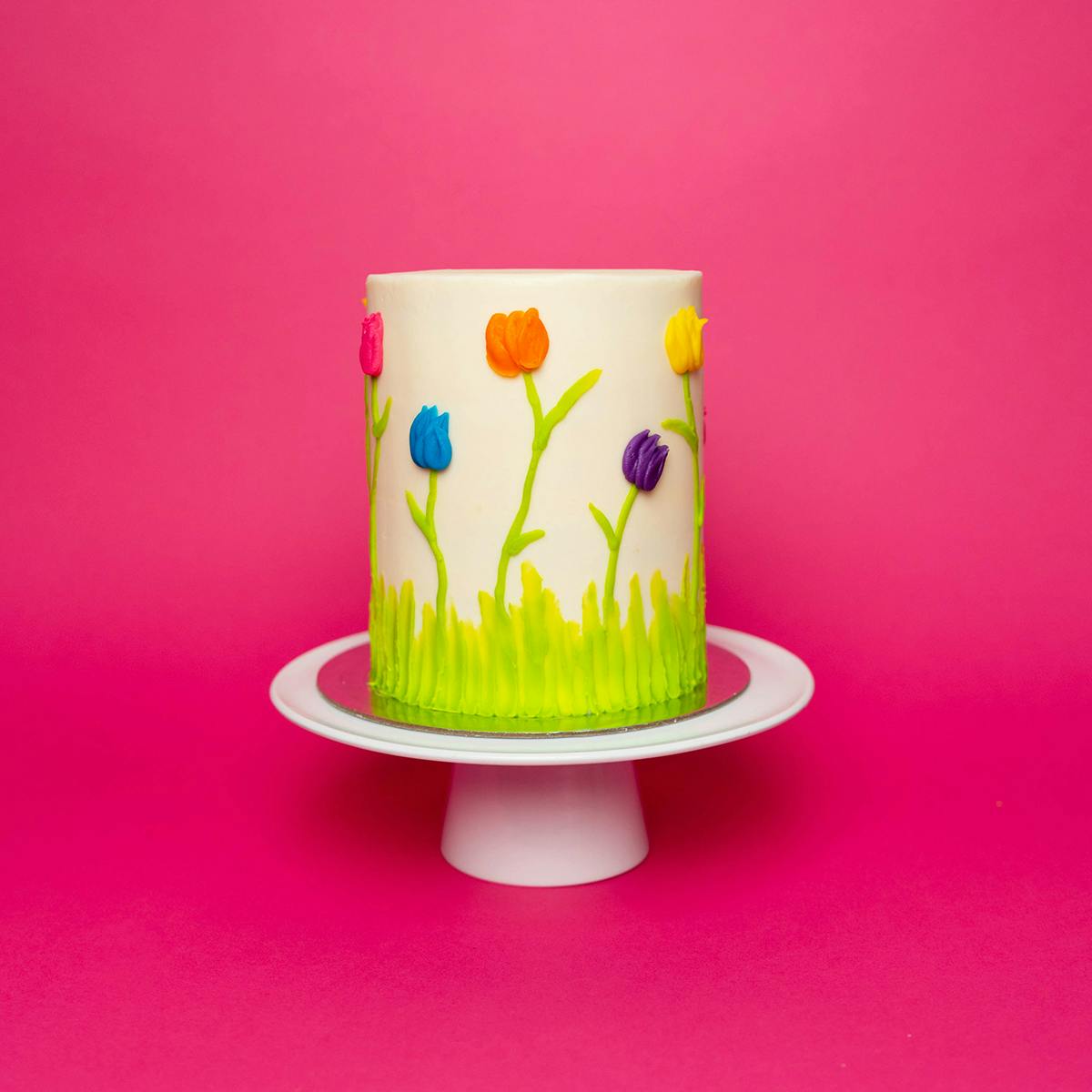 Tulip Rainbow Explosion® Cake by Flour Shop - Alternate image 3