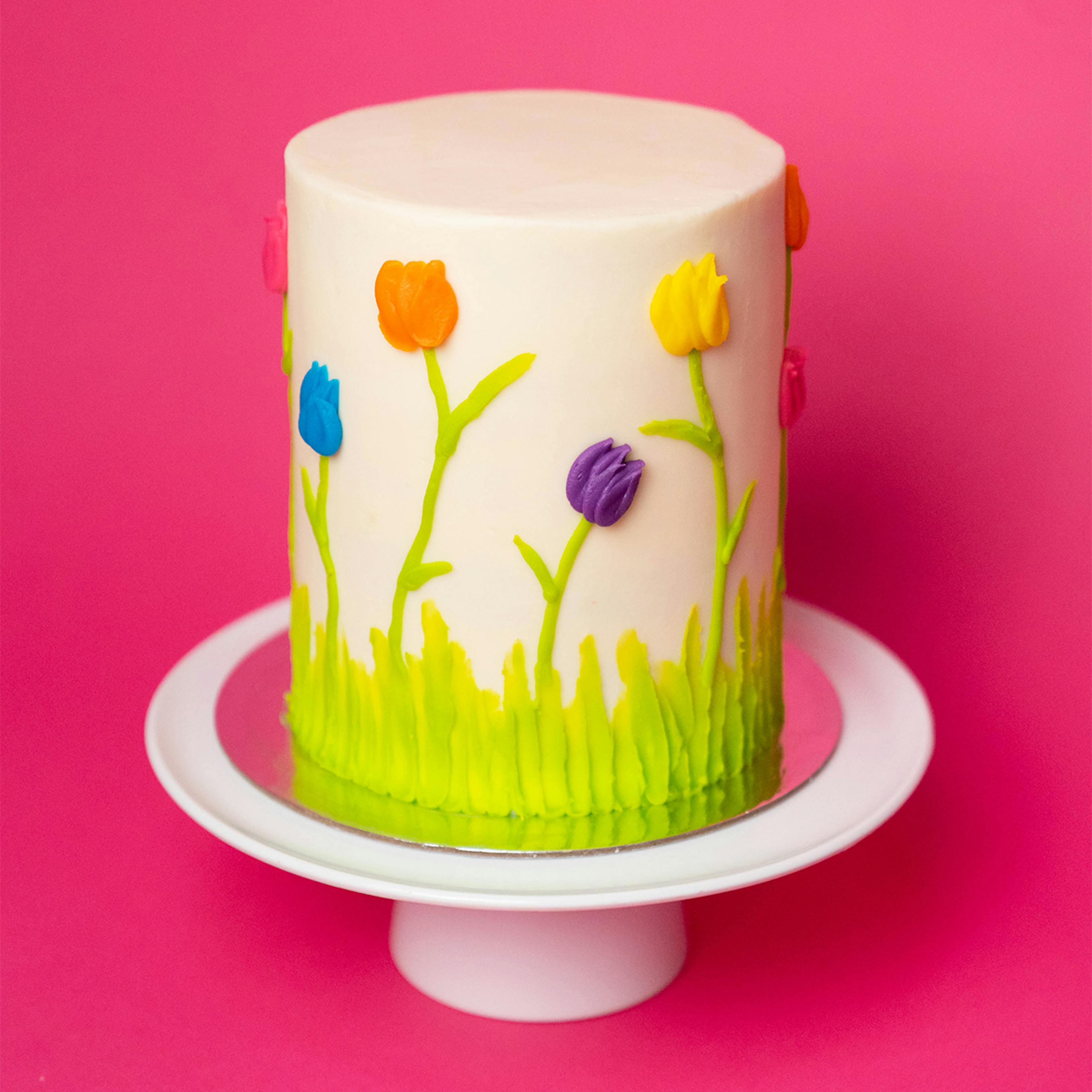 Tulip Rainbow Explosion® Cake by Flour Shop - Alternate image 2
