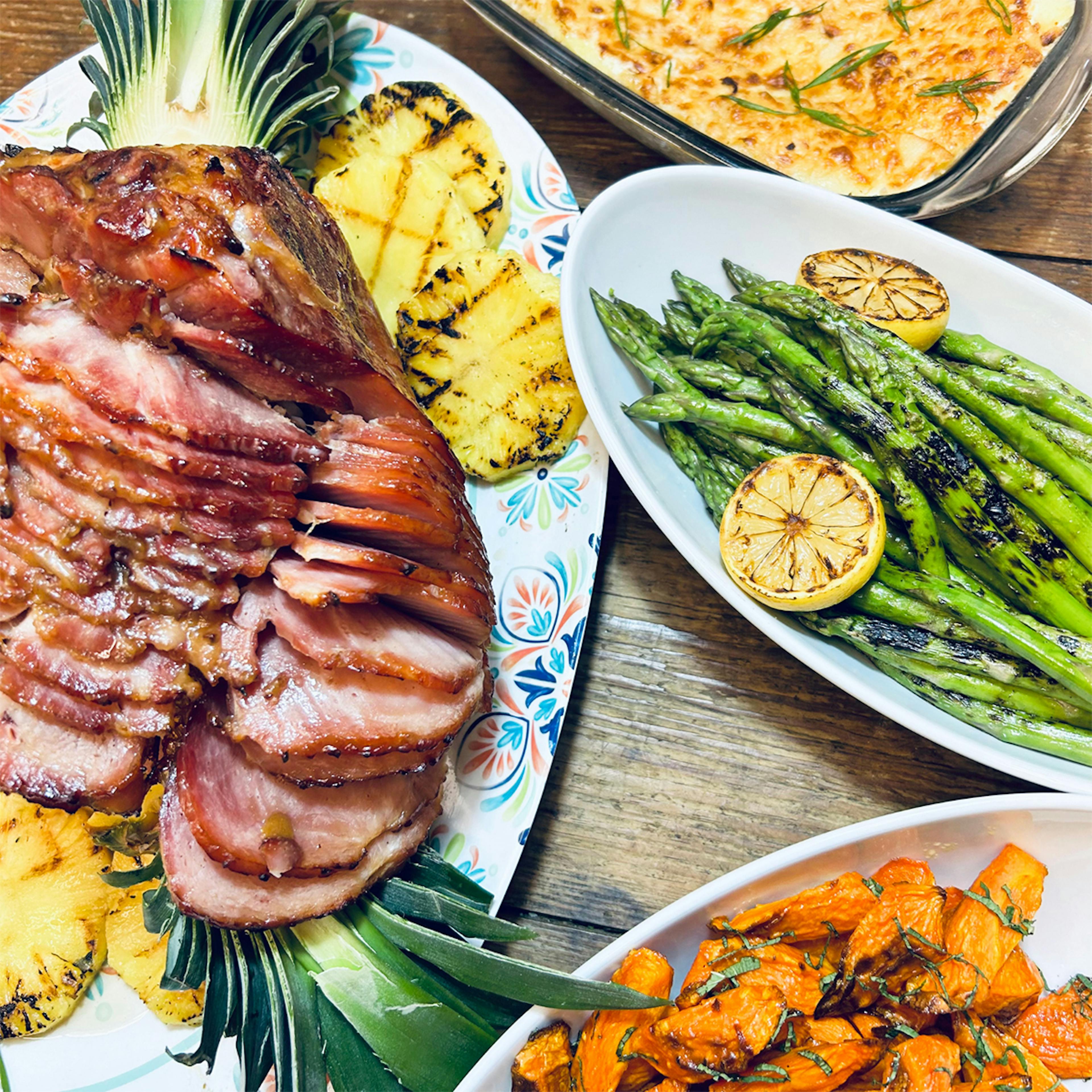 Easter Ham Dinner by The Goddess and Grocer