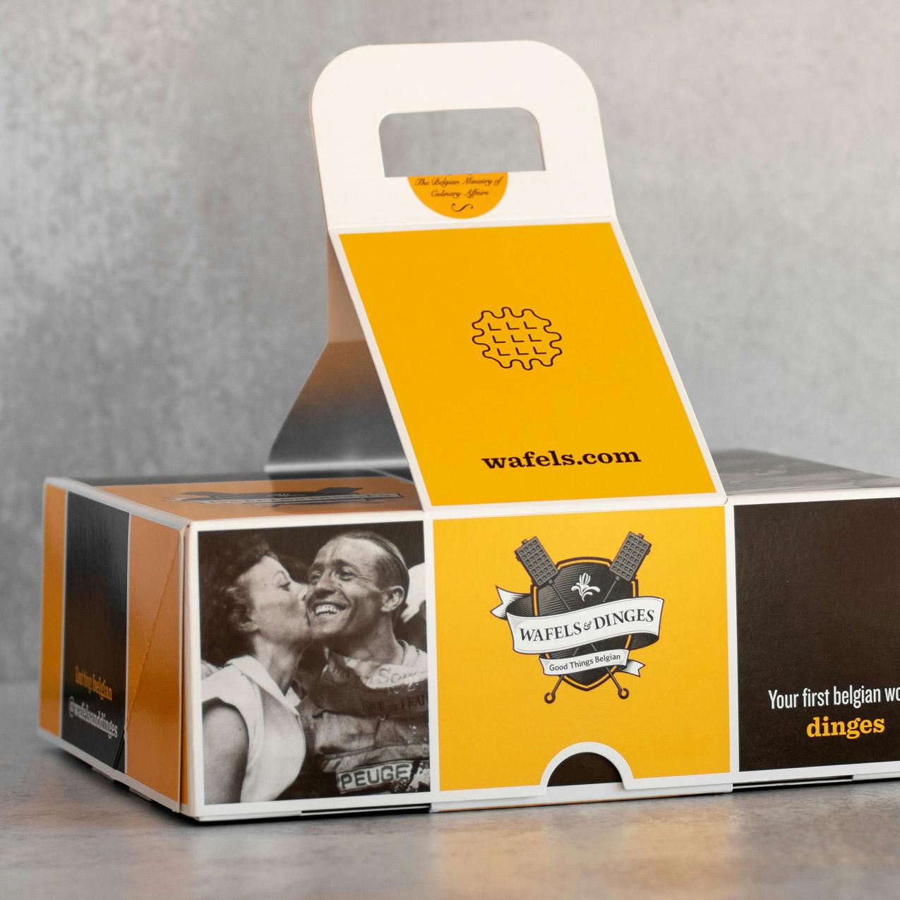 Belgian Liège Wafels & Bourbon Maple Syrup - 8 Pack by Wafels & Dinges - Alternate image 2